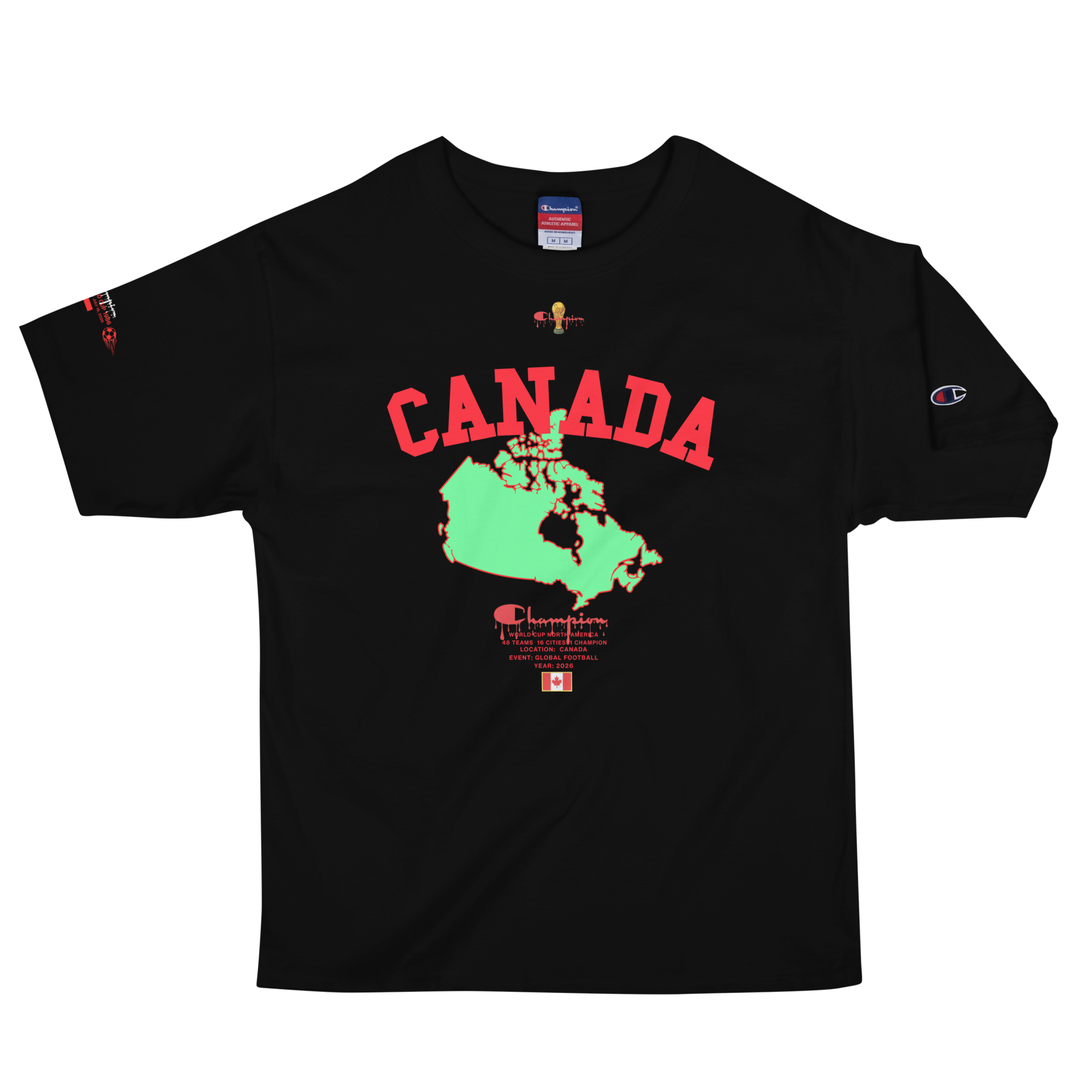 2026 Canada Champion World Cup Flag