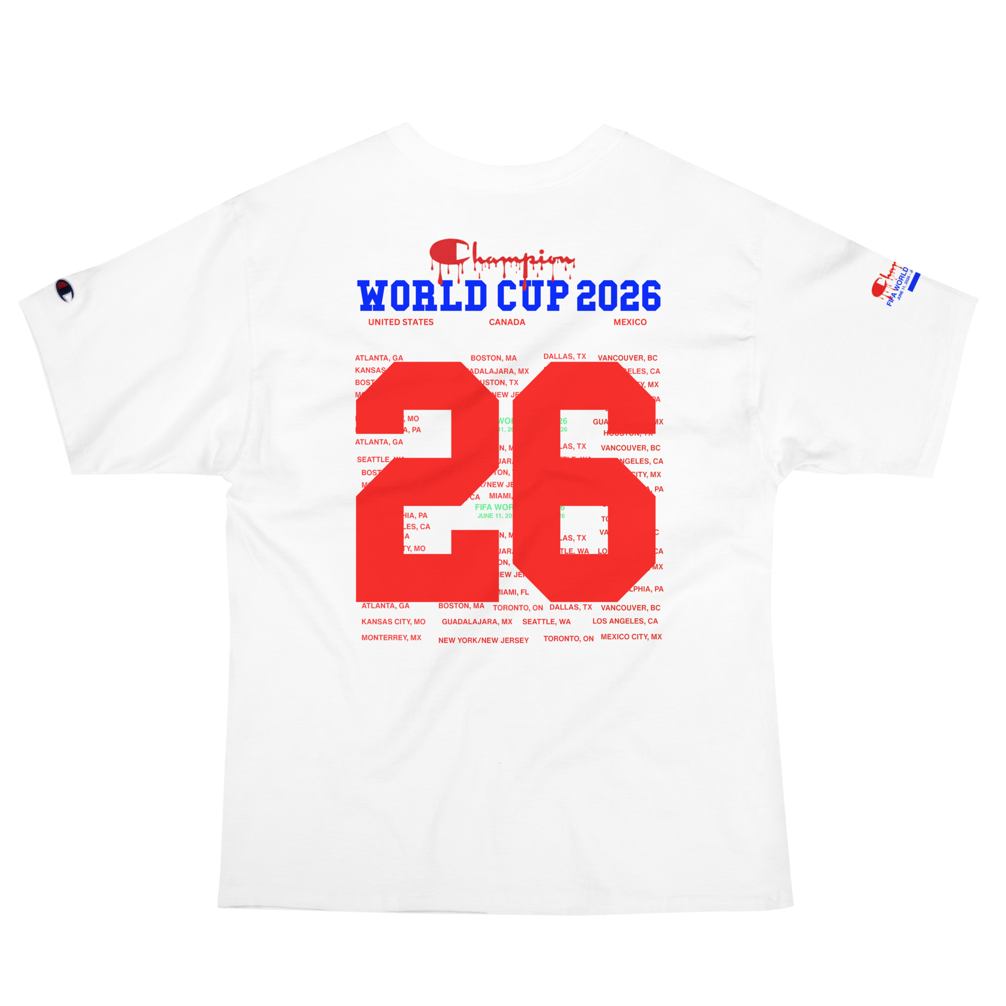 2026 Global World Cup Champion Tee
