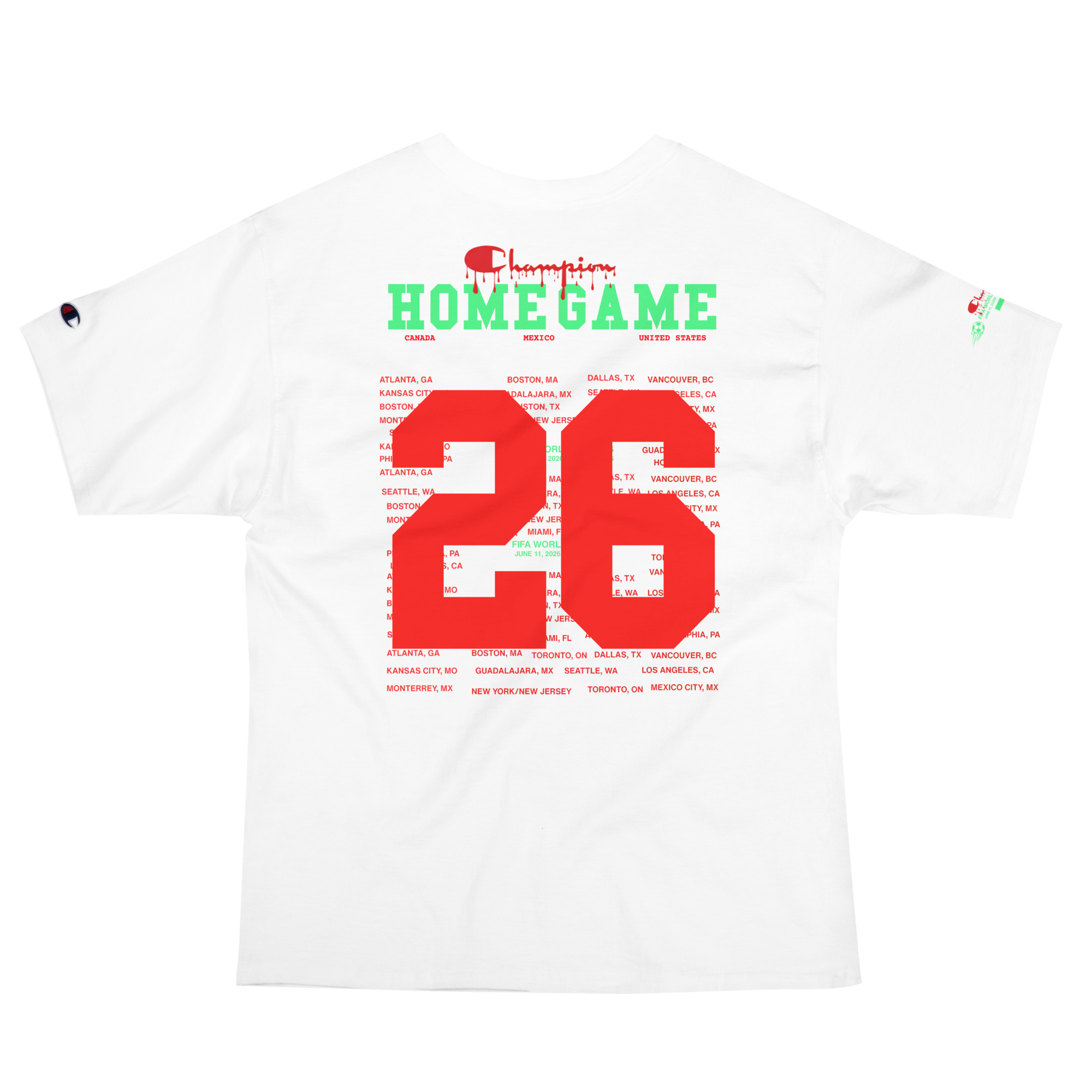 2026 Canada Champion World Cup Flag