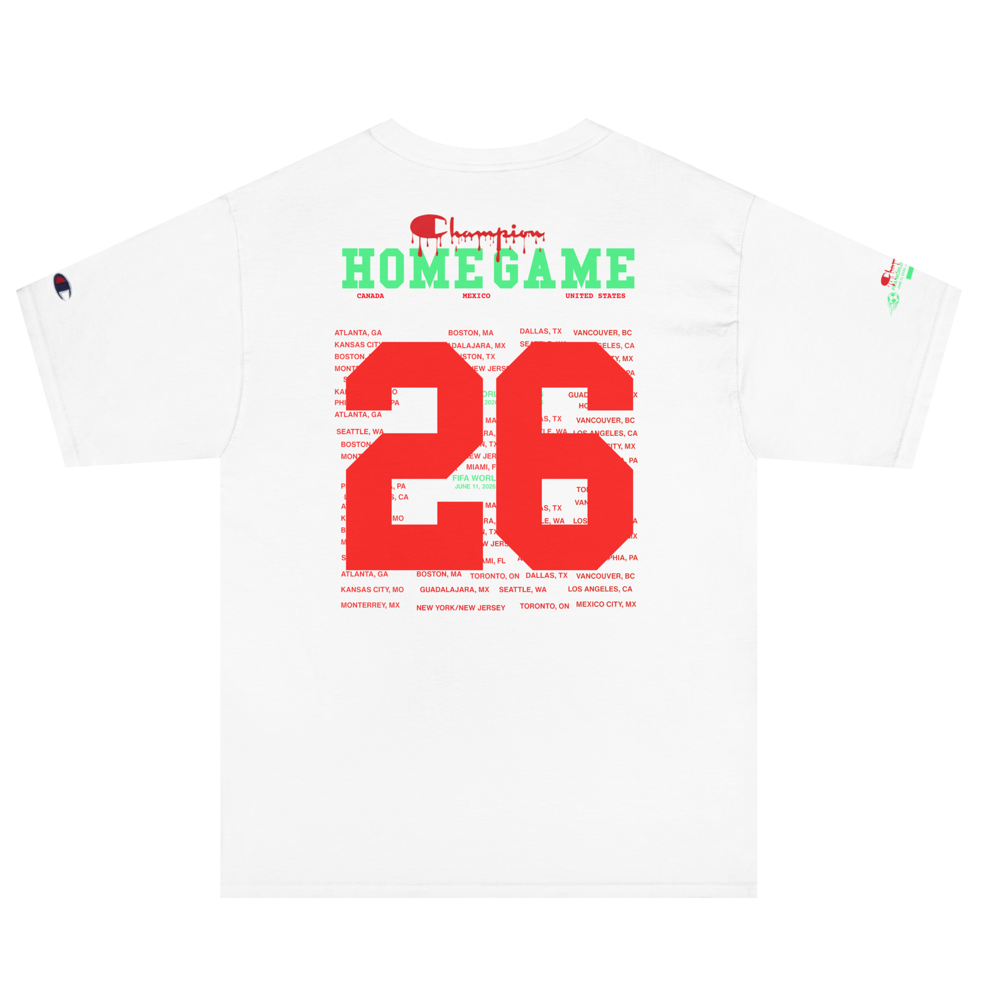 2026 Canada Champion World Cup Flag