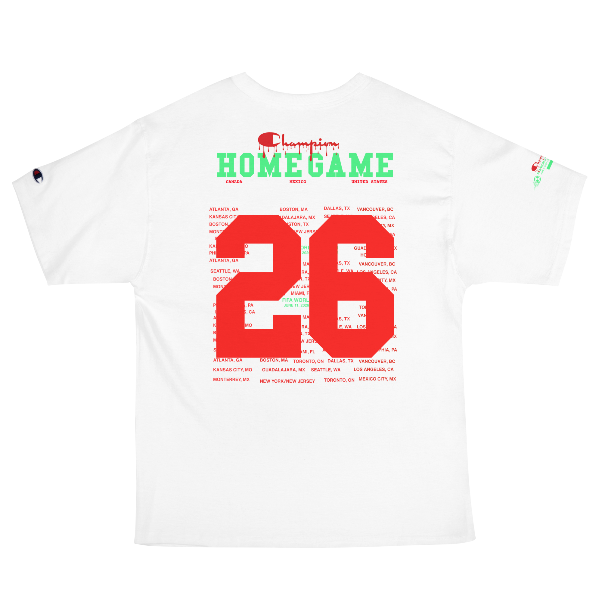 2026 Mexico World Cup Champion Tee