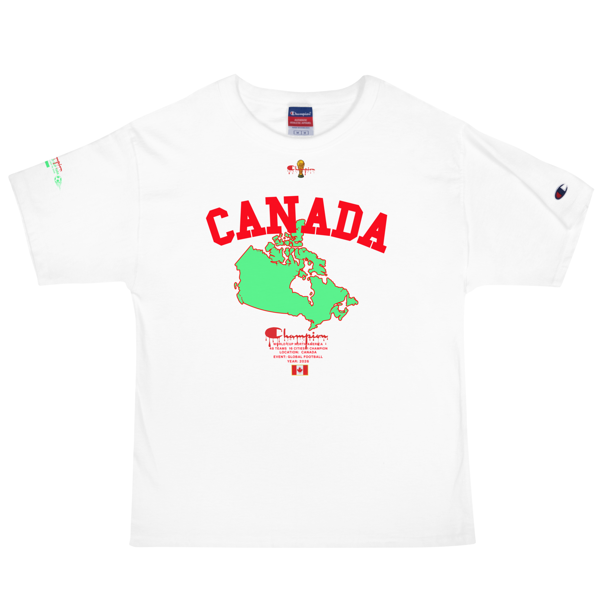 2026 Canada Champion World Cup Flag