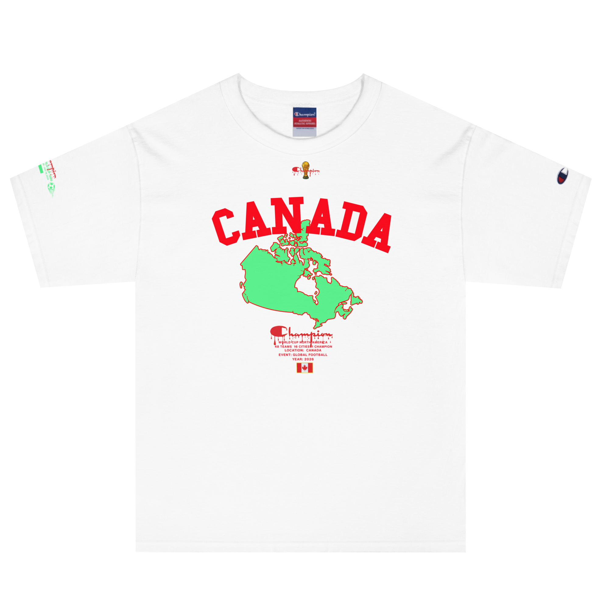 2026 Canada Champion World Cup Flag