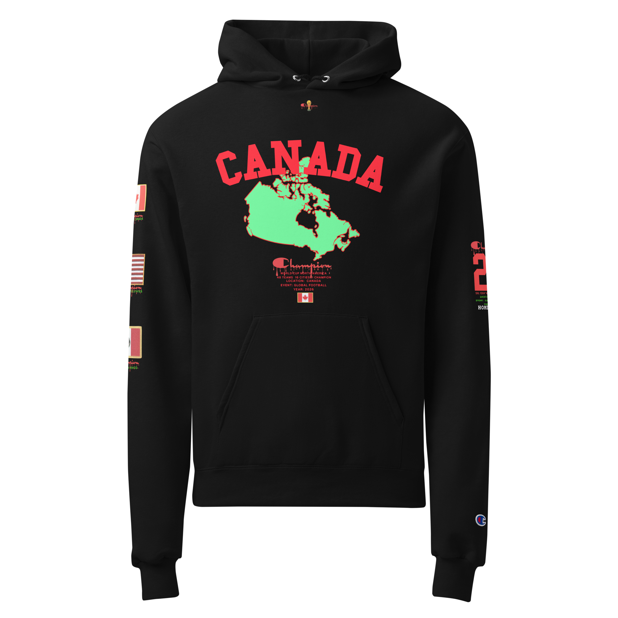 2026 World Cup Canada Streetwear  Hoodie