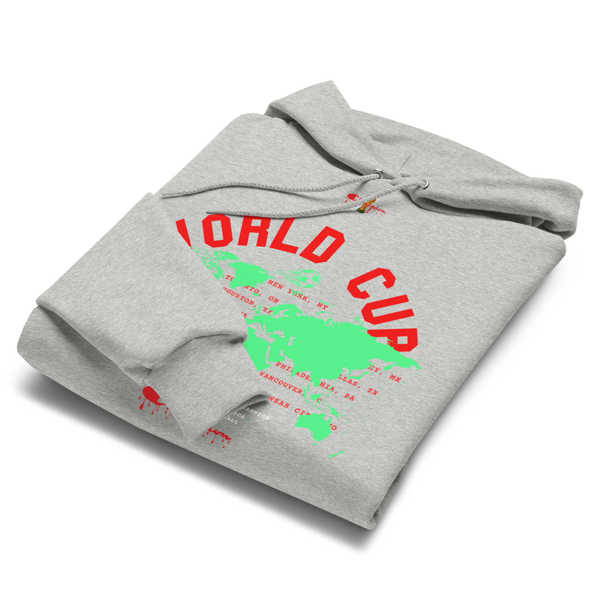 2026 Global Flags World Cup Hoodie Champion