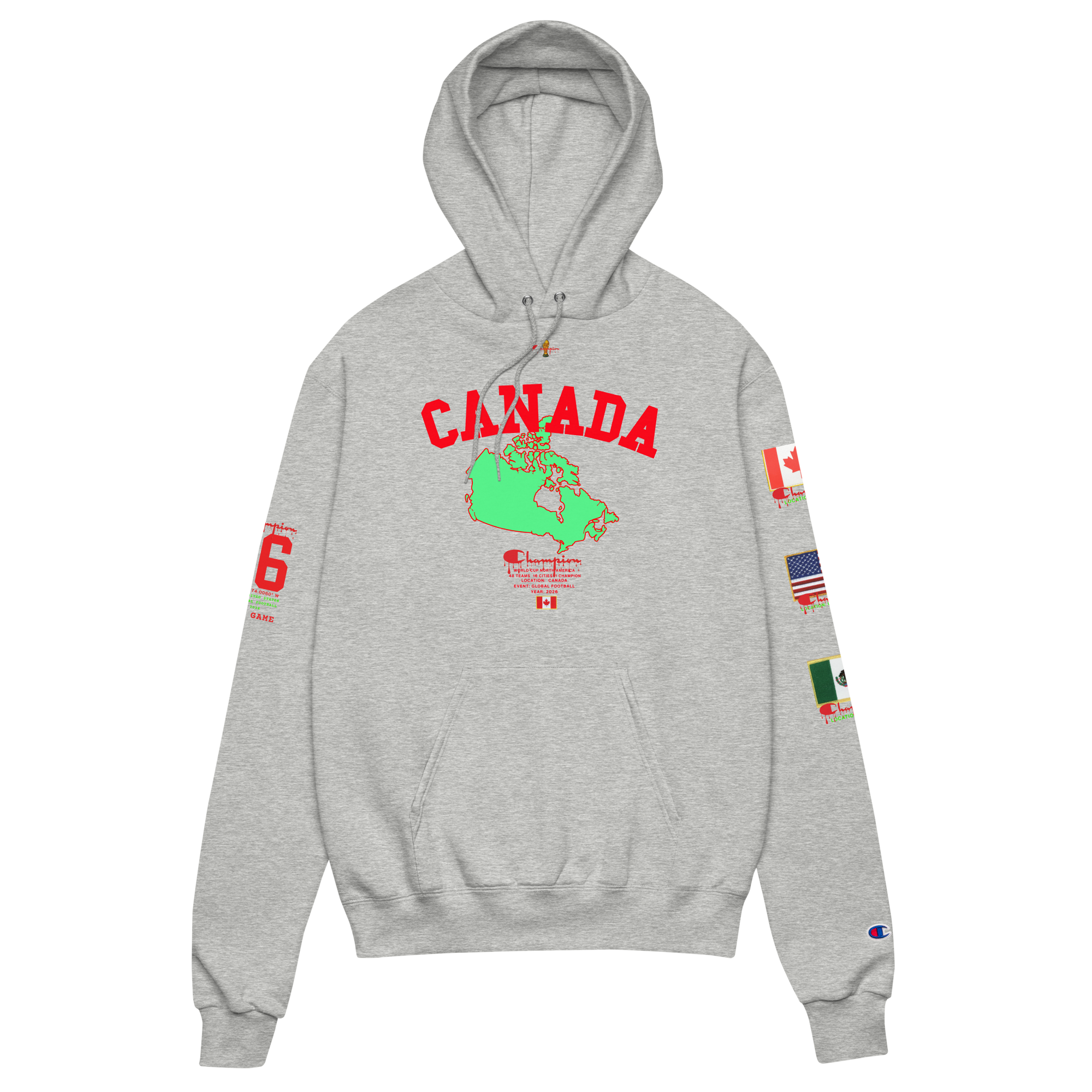 2026 World Cup Canada Champion  Hoodie