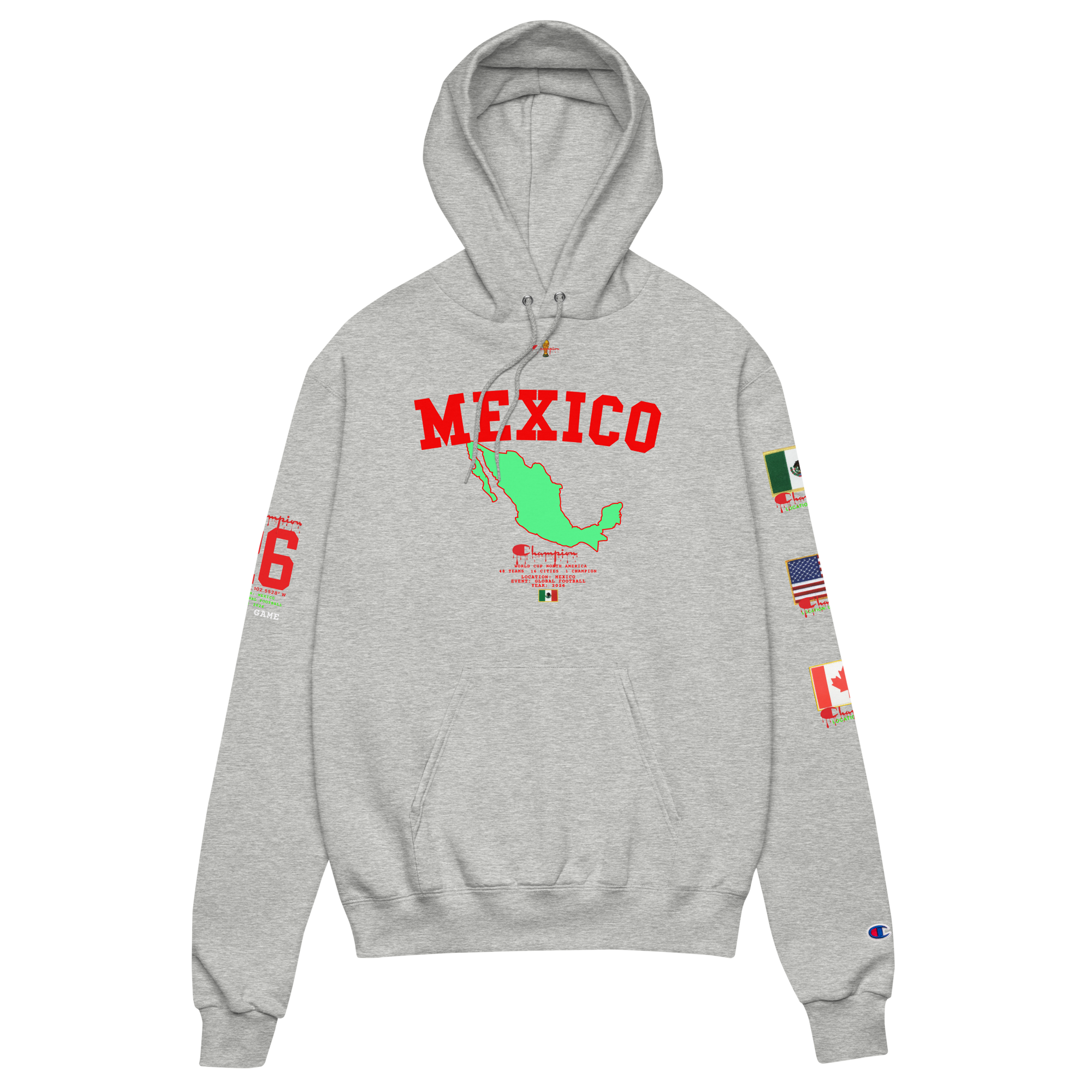 2026 Mexico World Cup Streetwear Hoodie