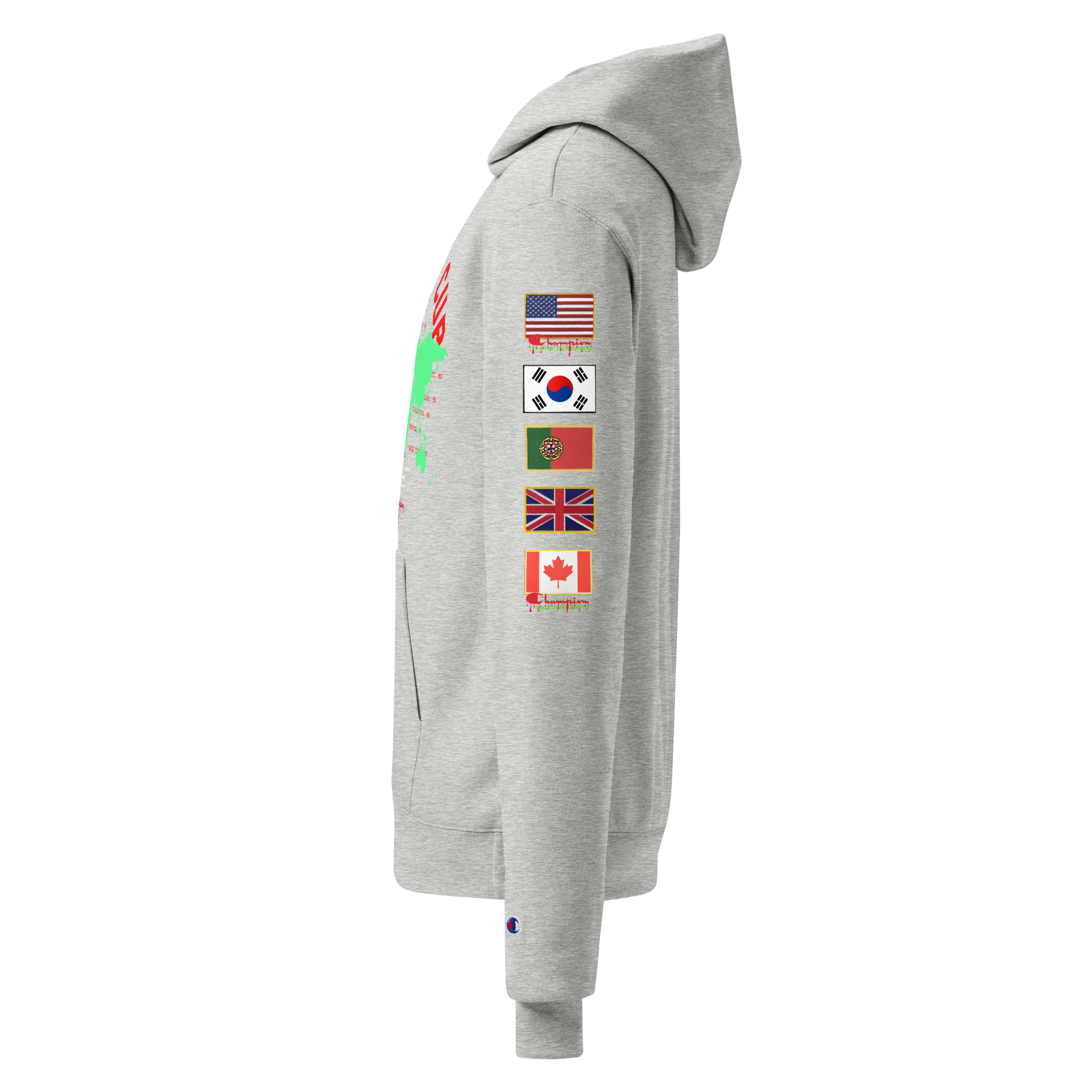 2026 Global Flags World Cup Hoodie Champion
