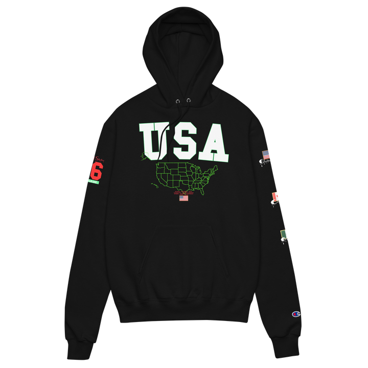 Global Football 2026 USA Flags Hoodie