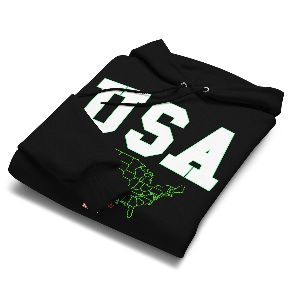 Global Football 2026 USA Flags Hoodie