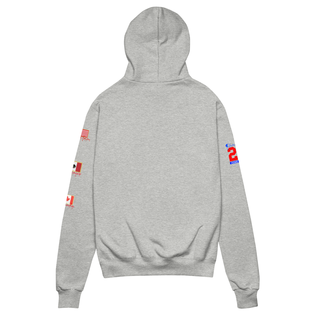 Global Football 2026 USA Flags Hoodie