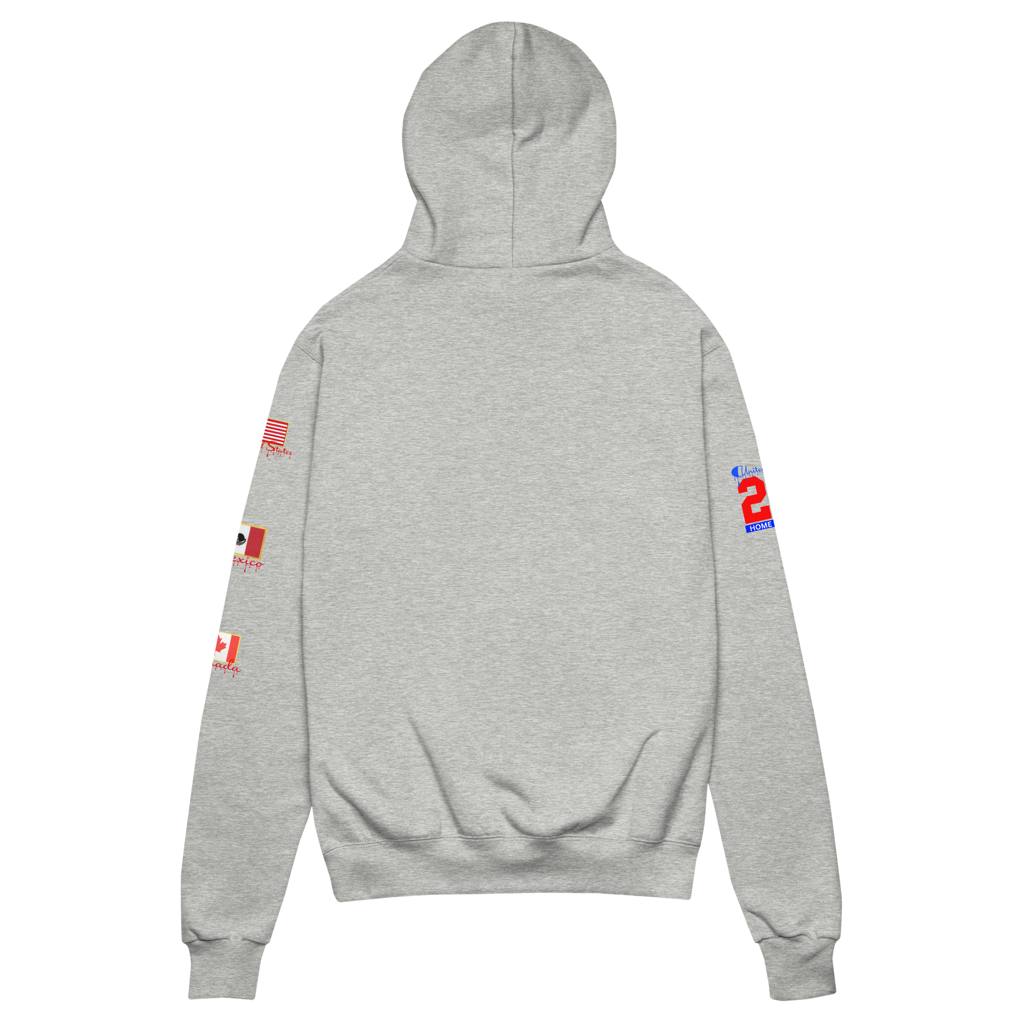 Global Football 2026 USA Flags Hoodie