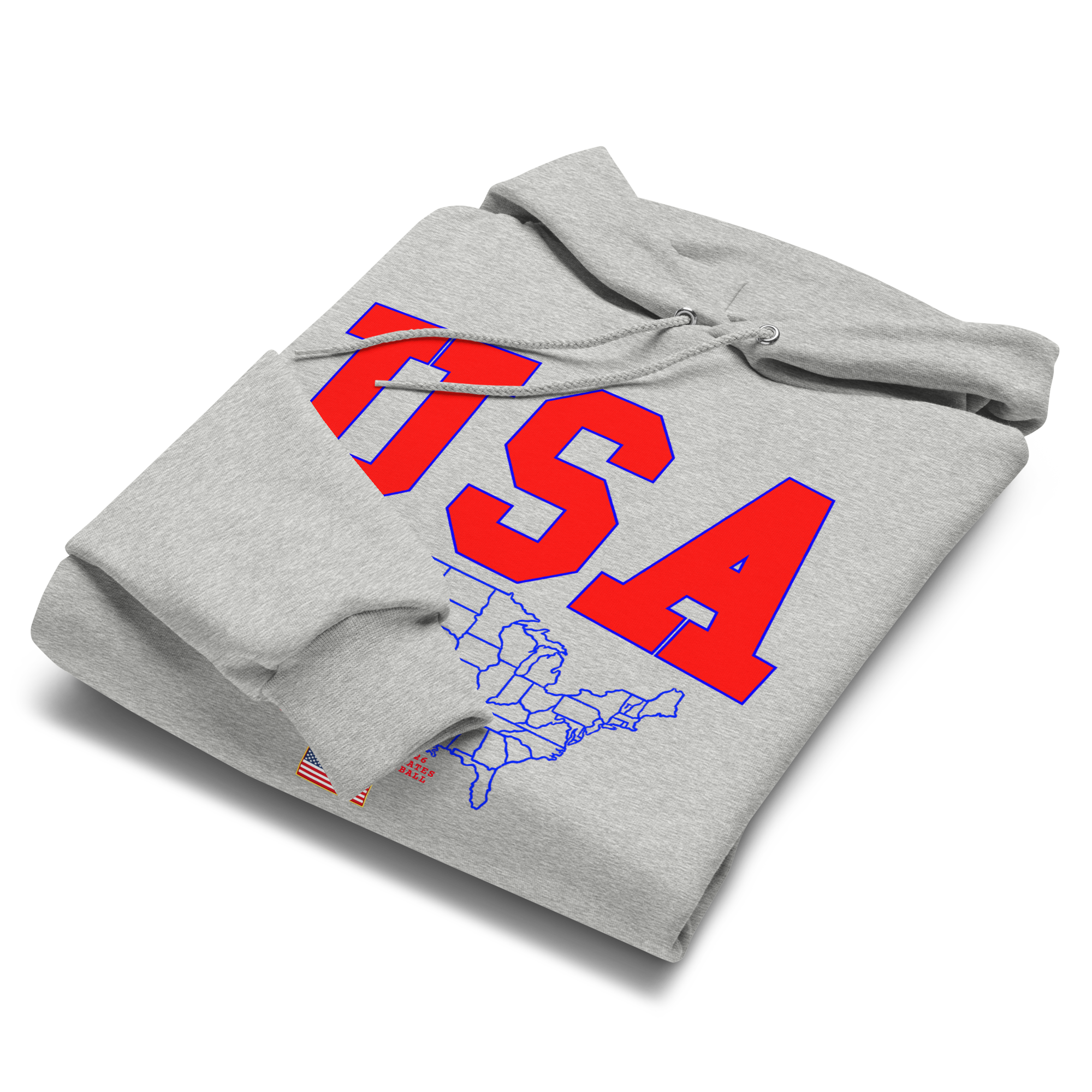 Global Football 2026 USA Flags Hoodie