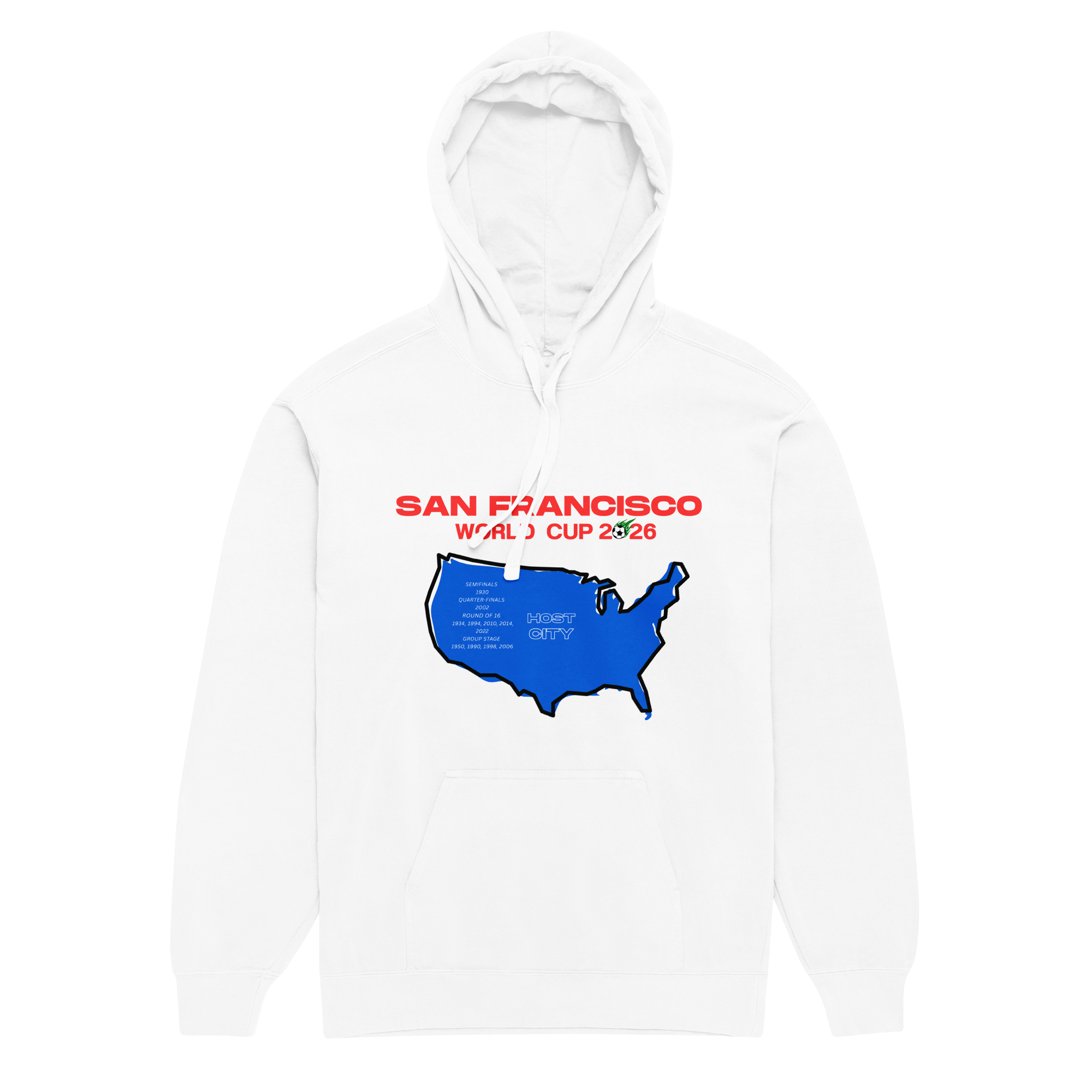 SAN FRANCISCO World Cup 2026 Host City Hoodies