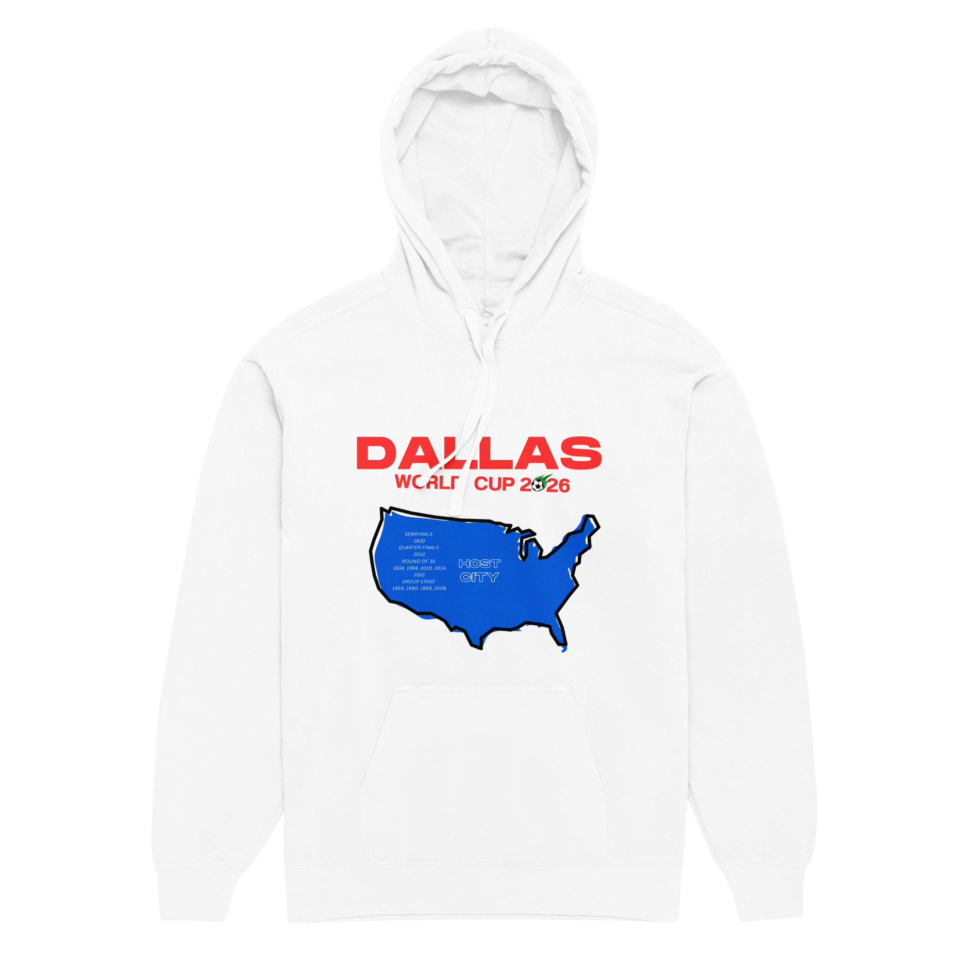 DALLAS World Cup 2026 Host City Hoodies