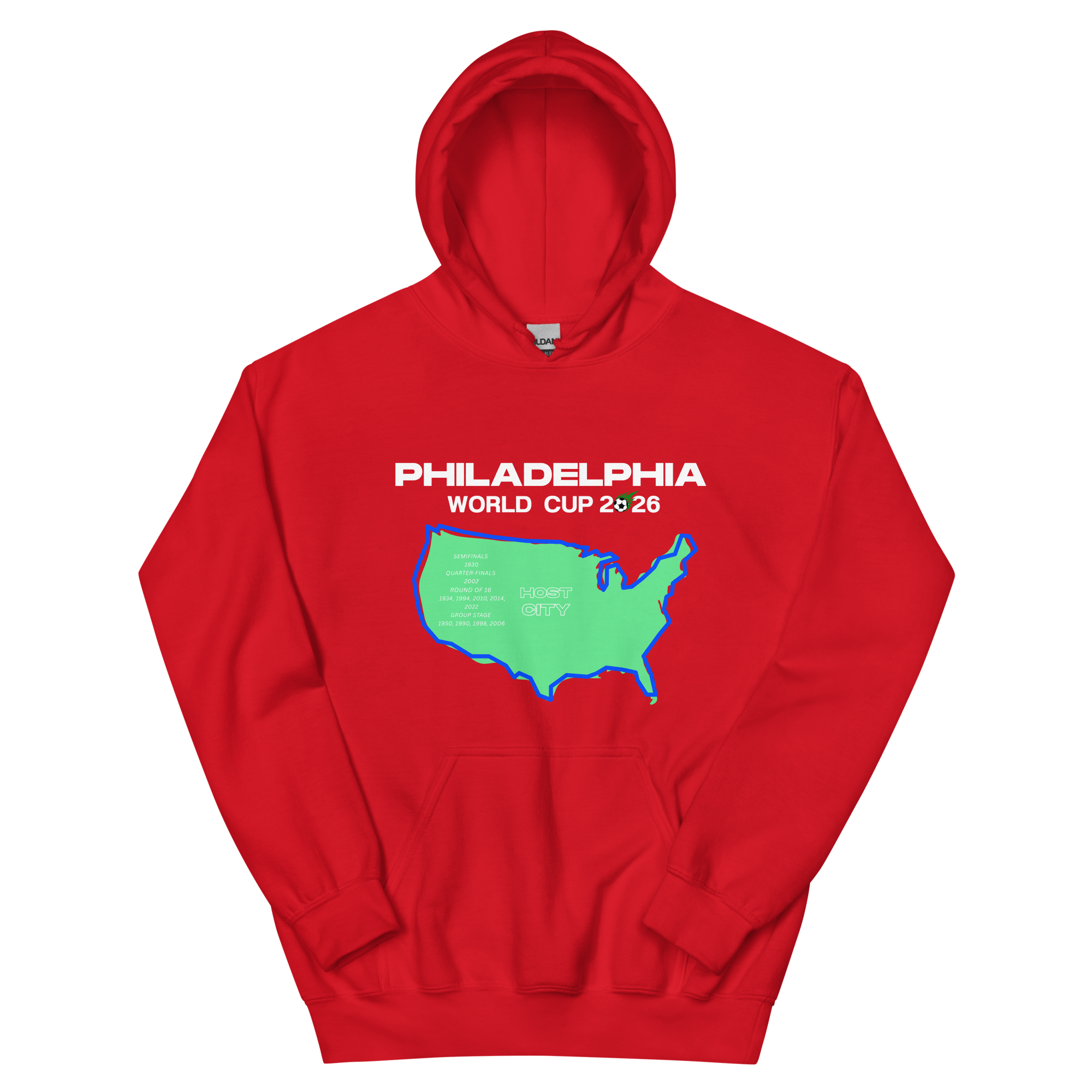 PHILADELPHIA World Cup 2026 Host City Hoodies