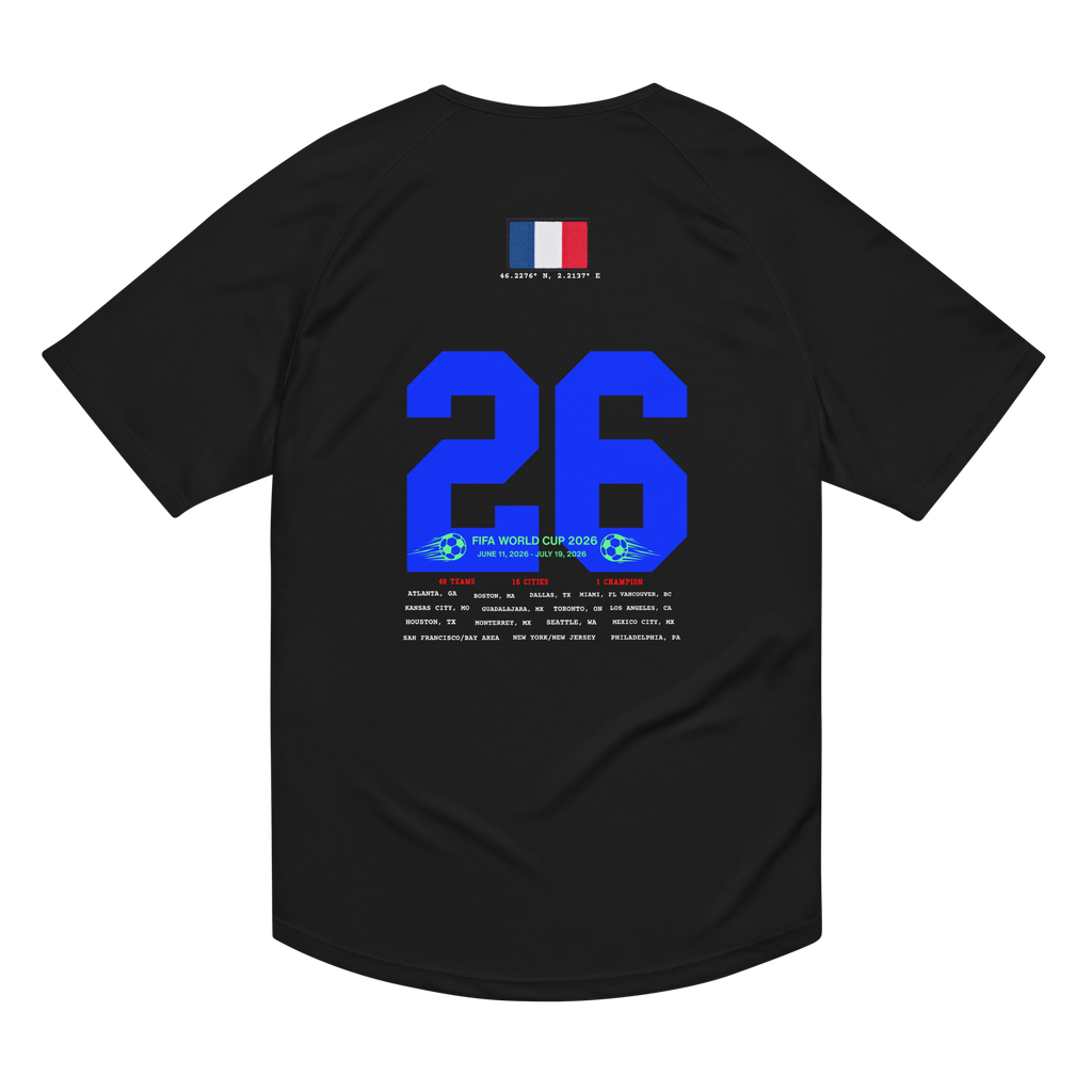 France 2026 World Cup 2026 Streetwear Soccer Jersey