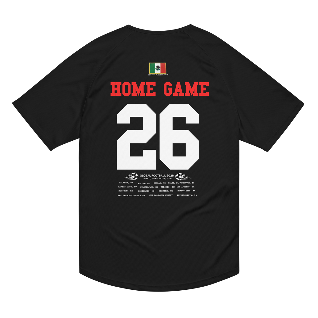 Mexico 2026 World Cup Streetwear Jersey