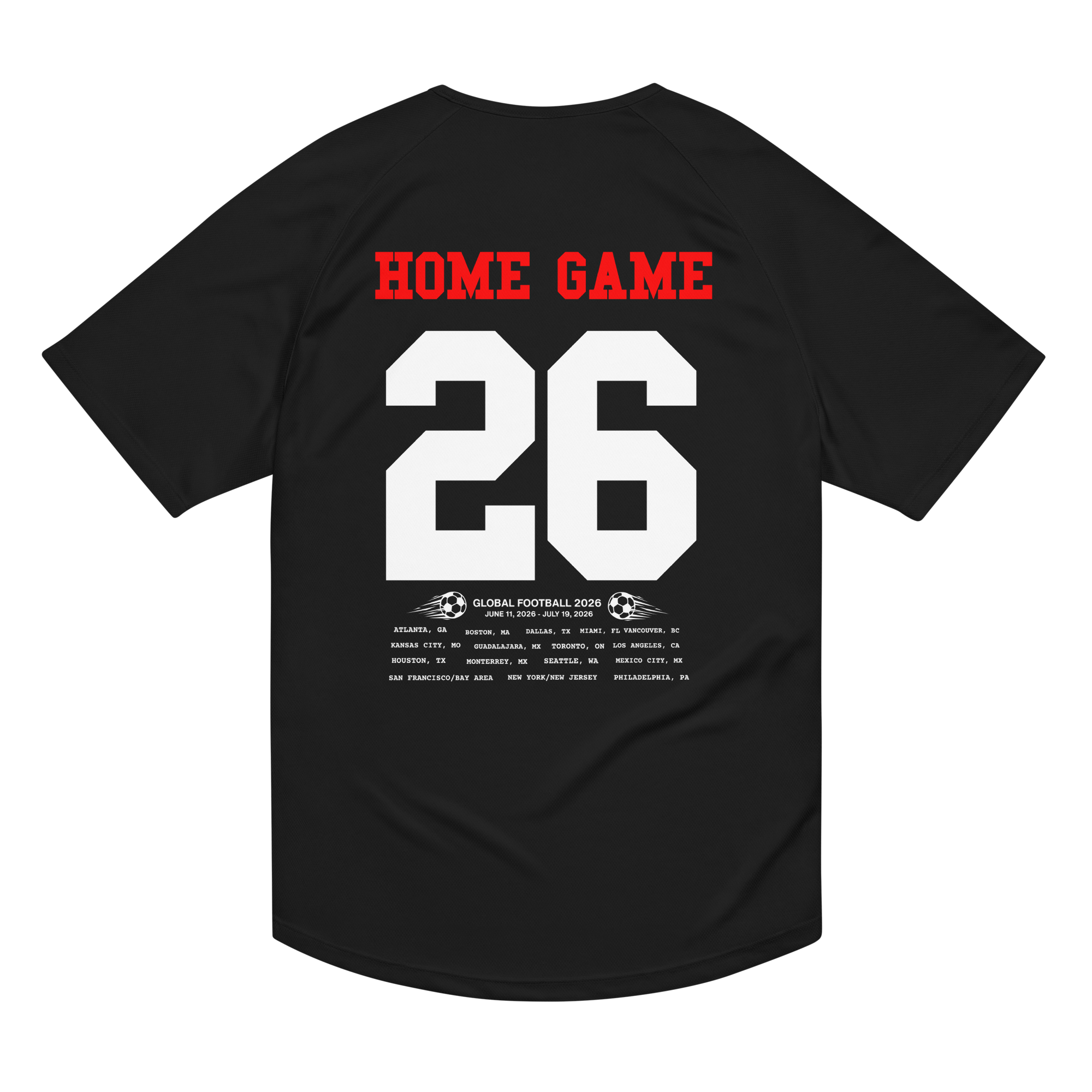 USA 2026 Streetwear Soccer Jersey