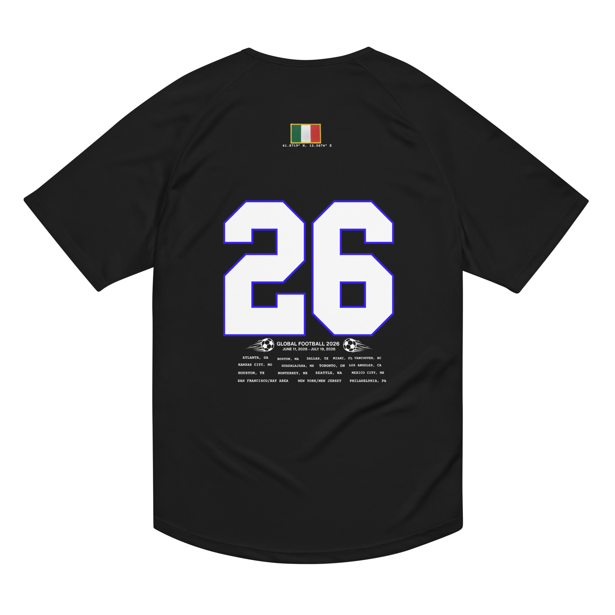 ITALY 2026 Streetwear Soccer Jersey