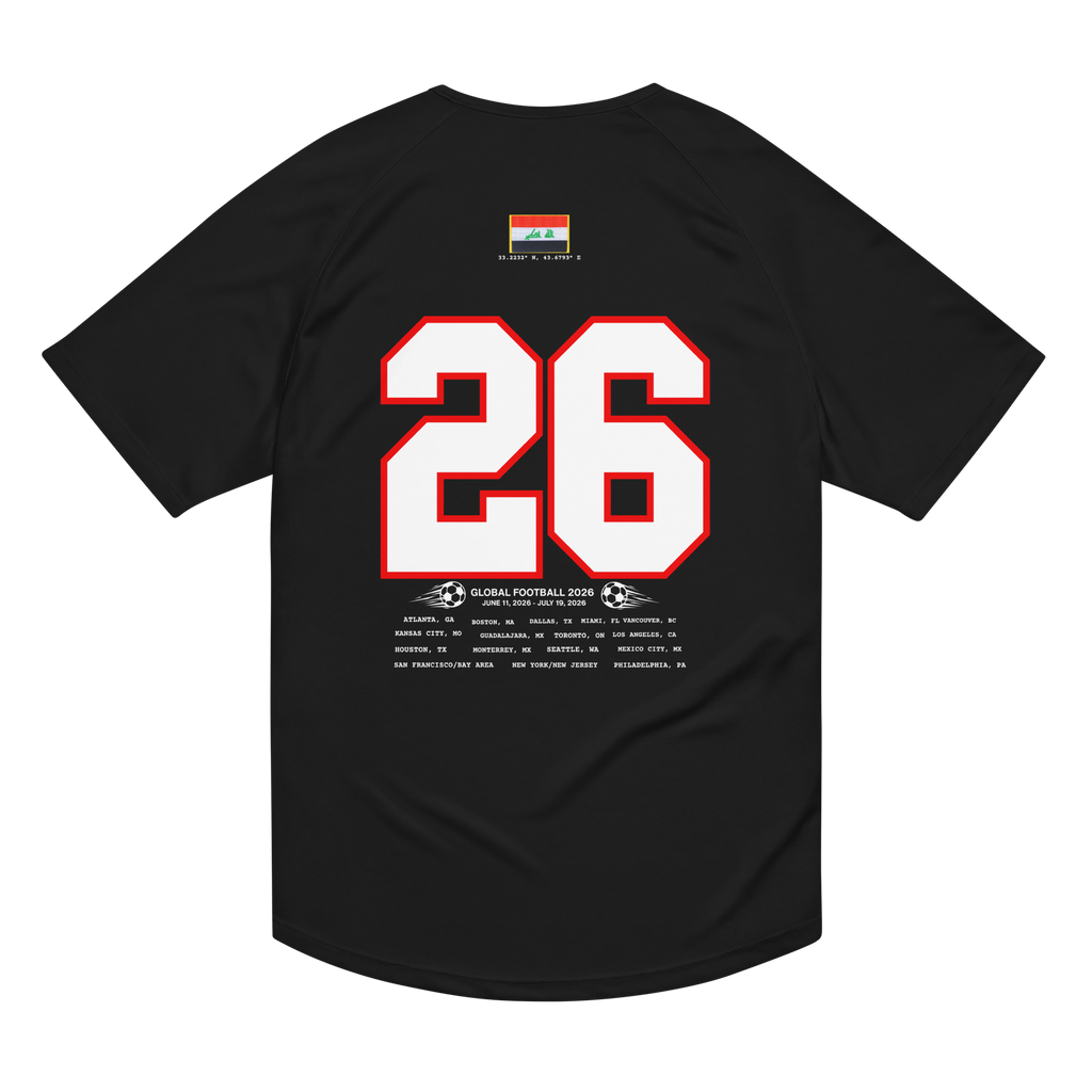 IRAQ 2026 Streetwear Soccer Jersey