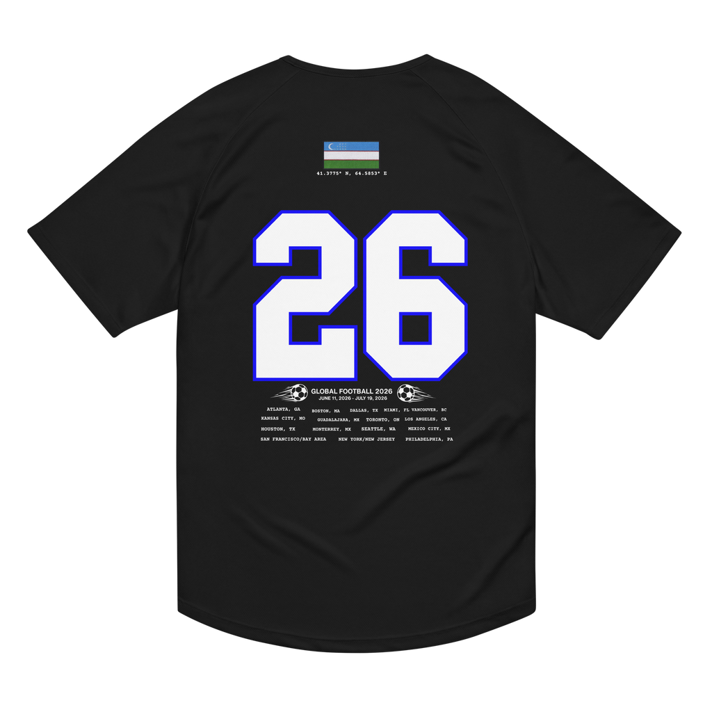 UZBEKISTAN 2026 Streetwear Soccer Jersey