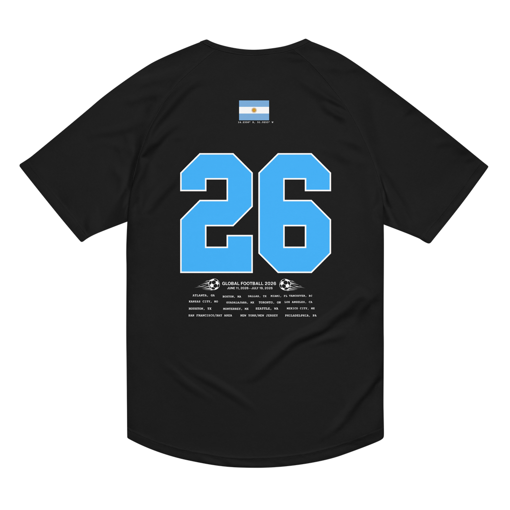 Argentina 2026 Streetwear Soccer Jersey