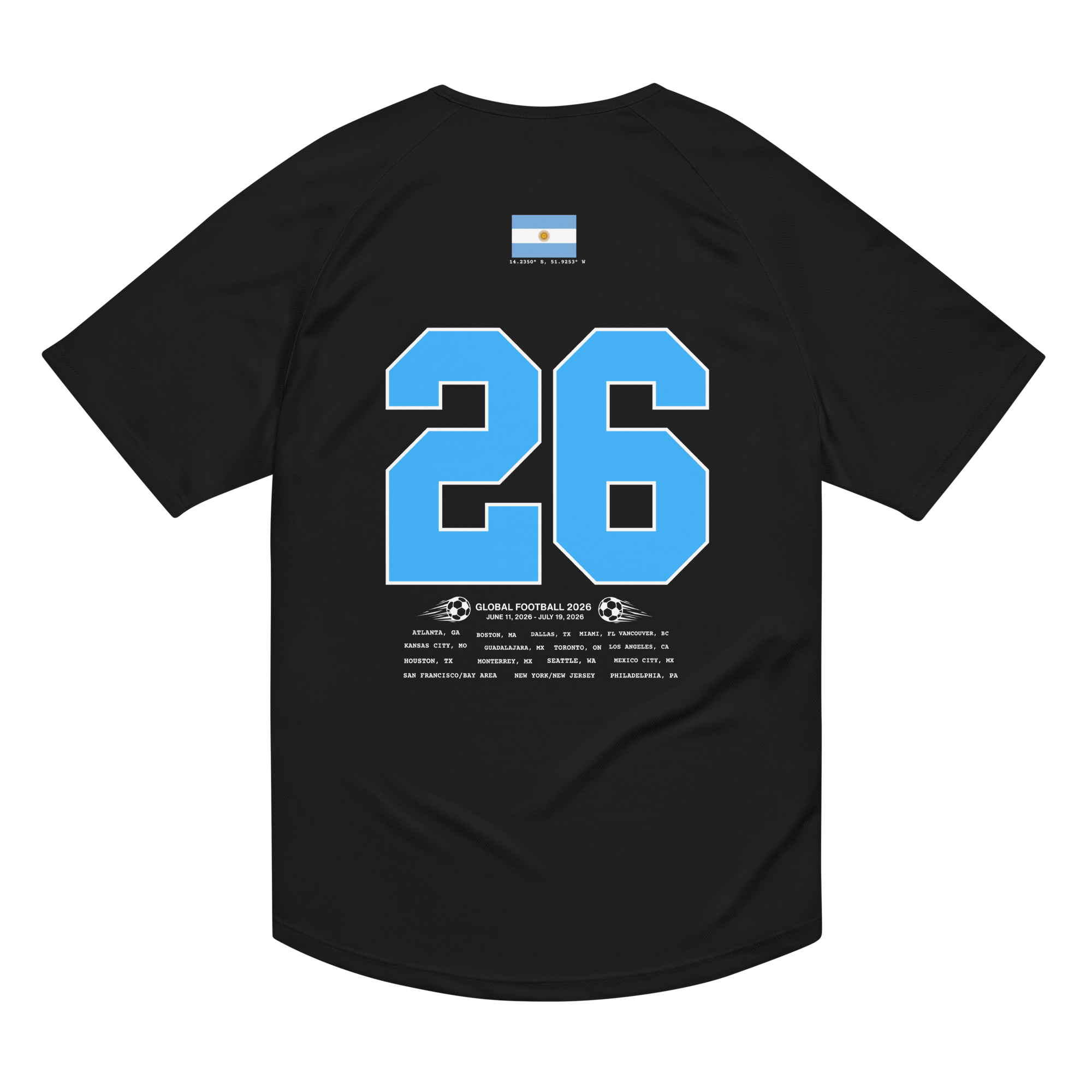 Argentina 2026 Streetwear Soccer Jersey