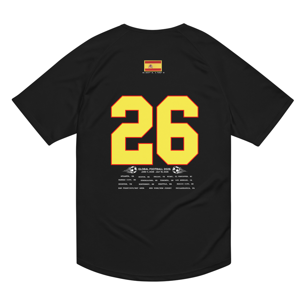 Spain 2026 Streetwear Soccer Jersey