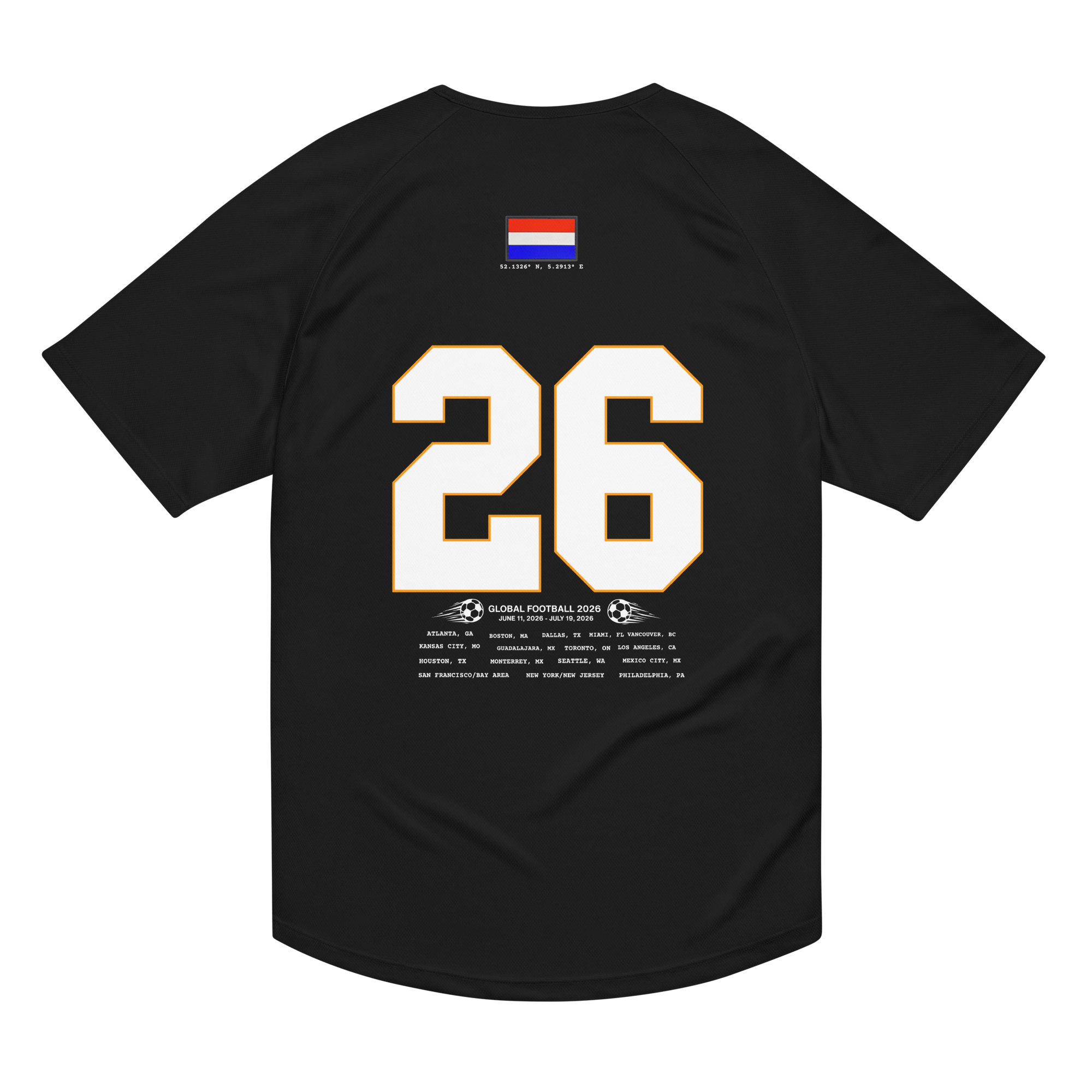 NETHERLANDS 2026 Streetwear Soccer Jersey