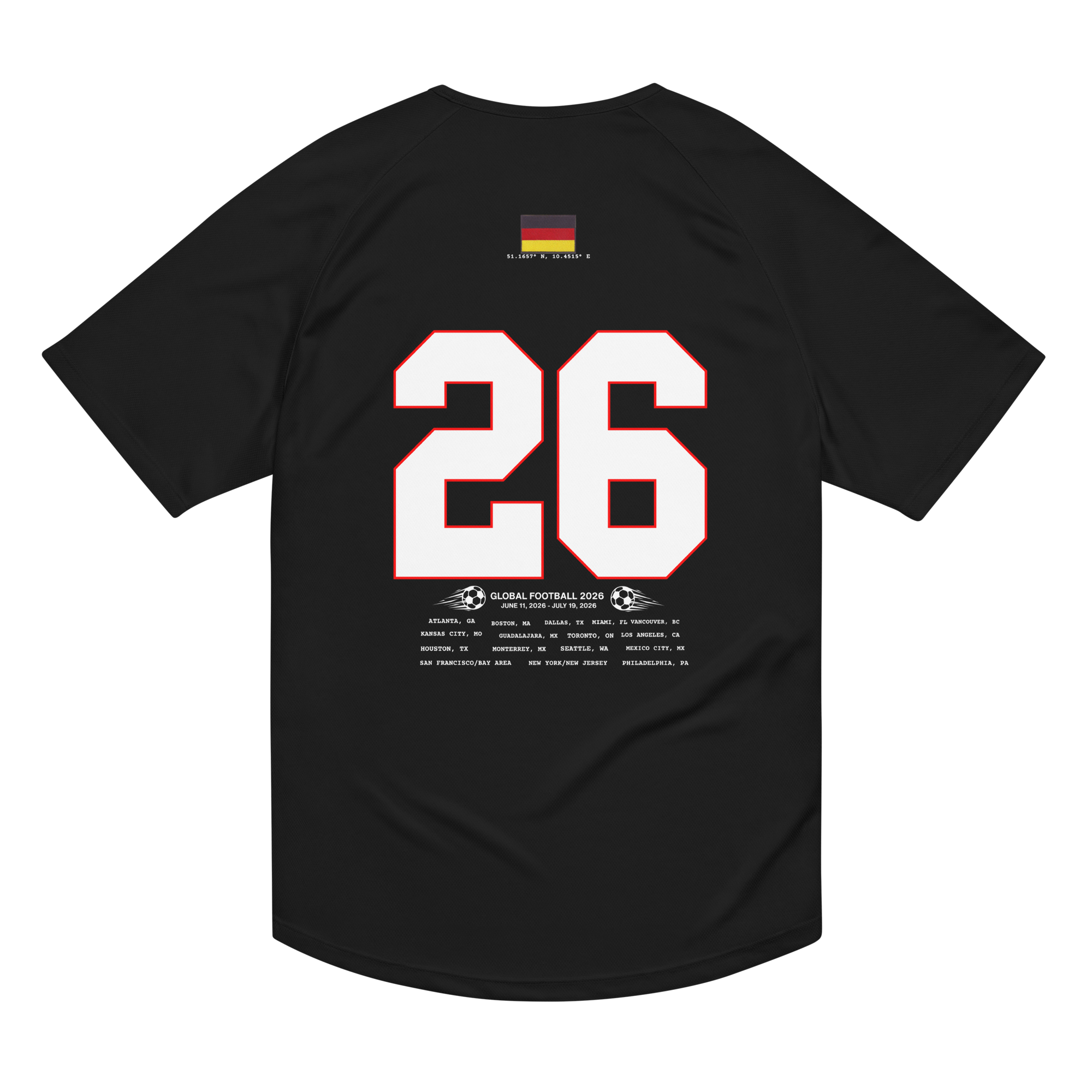 Germany 2026 Streetwear Soccer Jersey