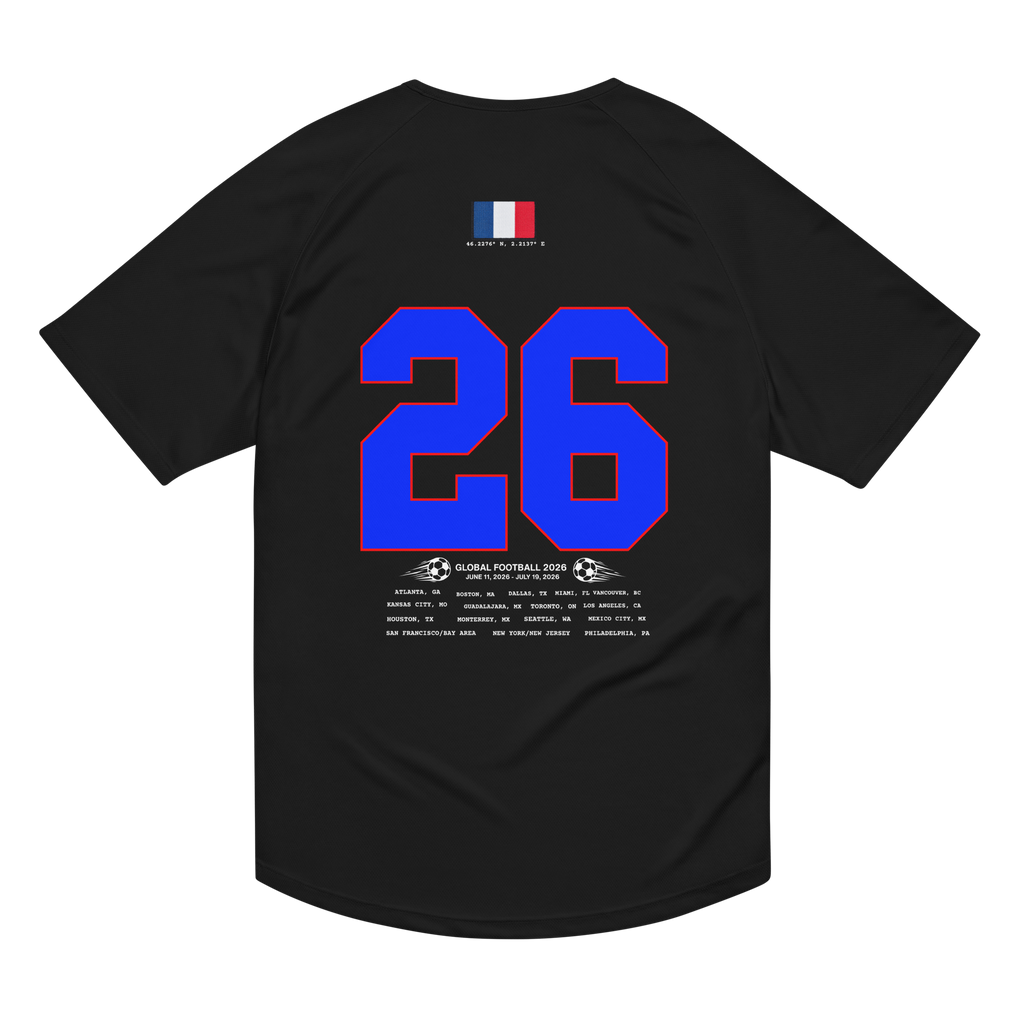 France 2026 Streetwear Soccer Jersey