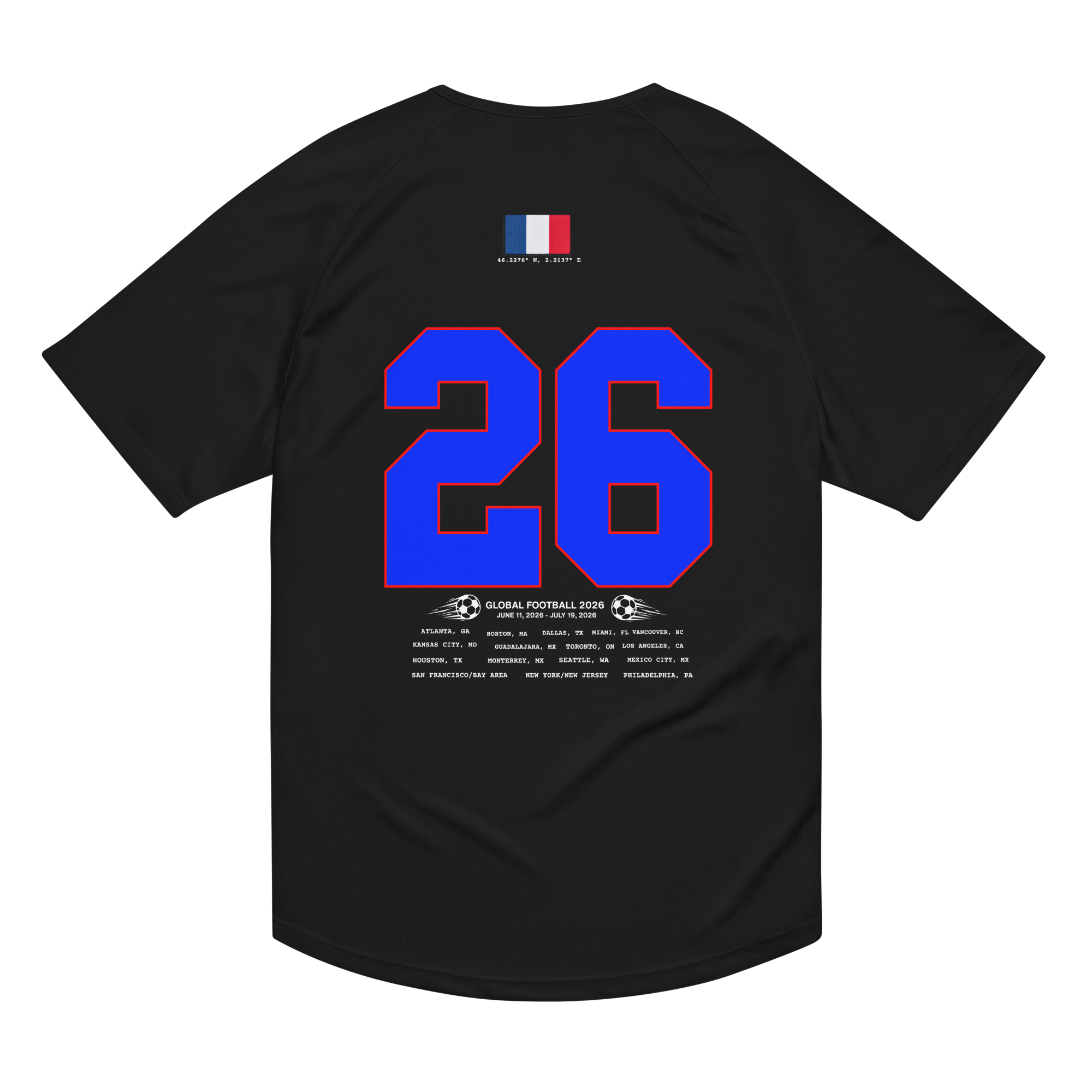 France 2026 Streetwear Soccer Jersey