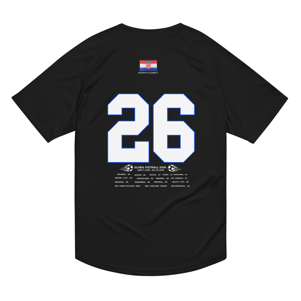 CROATIA 2026 Streetwear Soccer Jersey