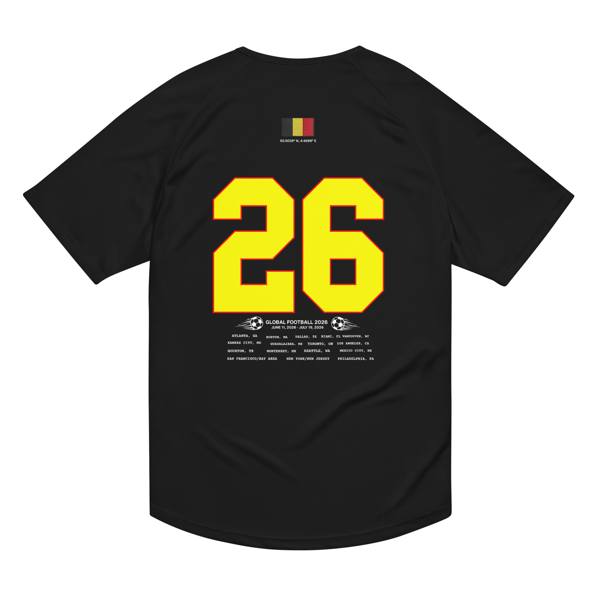 BELGIUM 2026 Streetwear Soccer Jersey