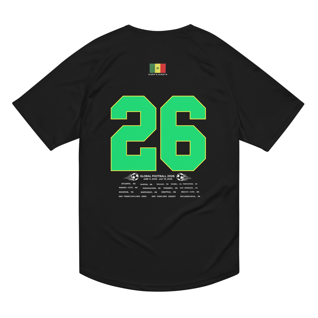 Senegal 2026 Streetwear Soccer Jersey