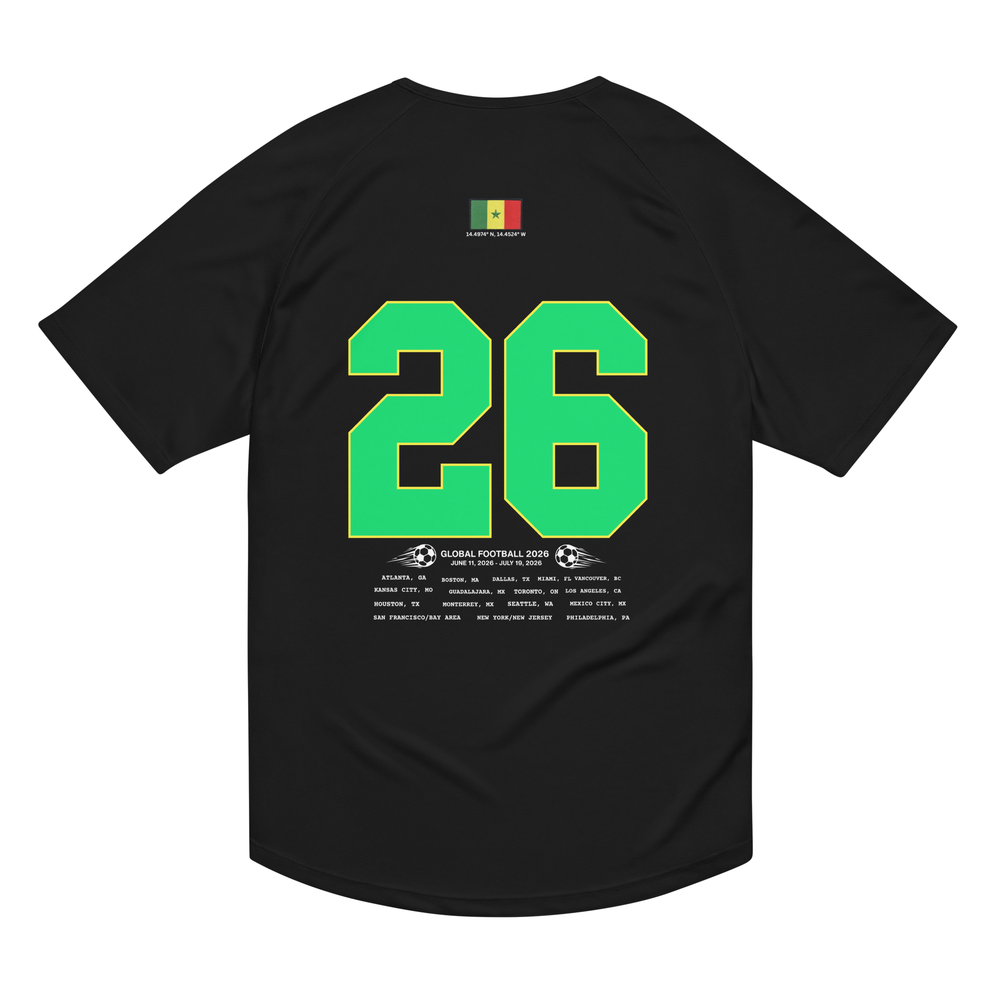 Senegal 2026 Streetwear Soccer Jersey