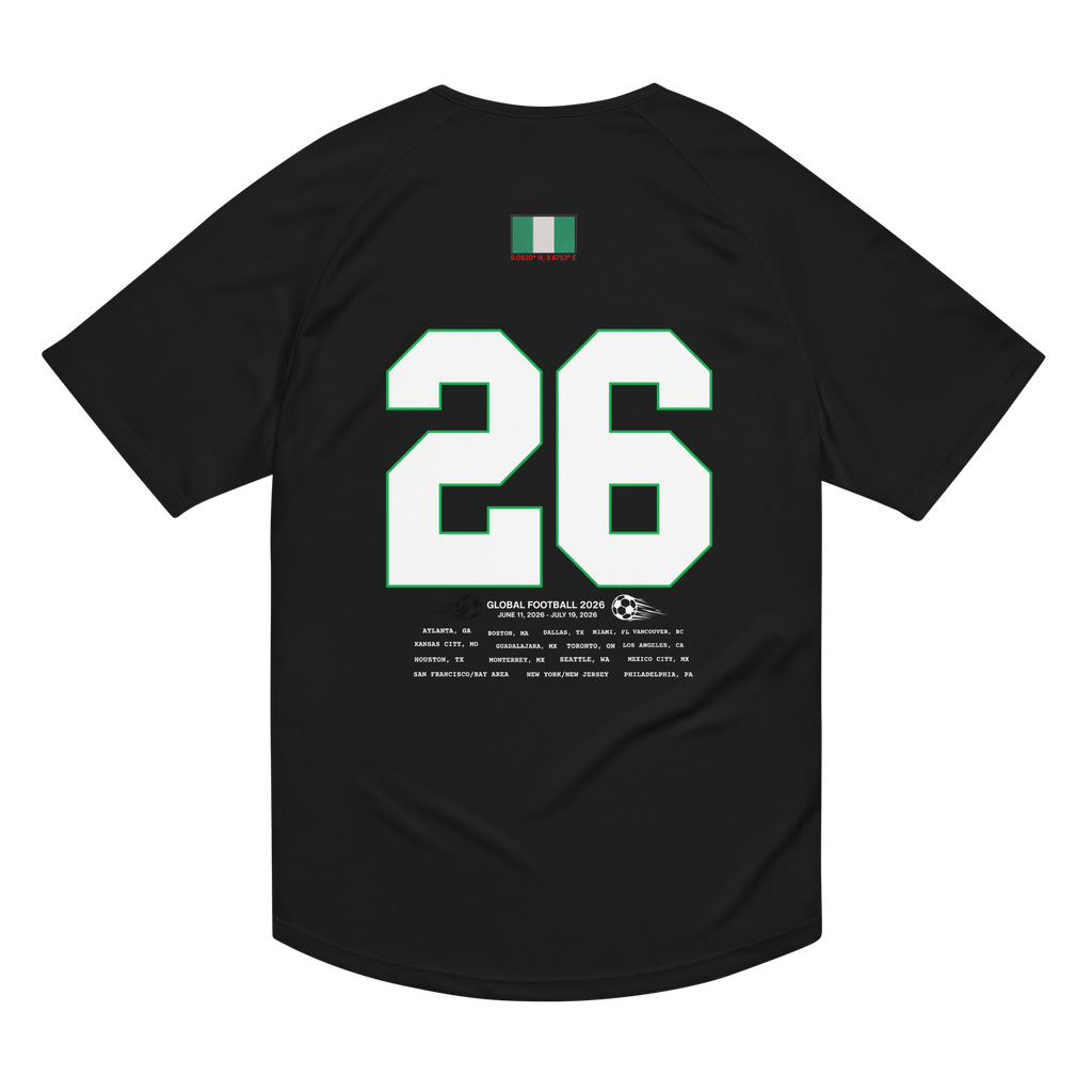 Nigeria 2026 Streetwear Soccer Jersey
