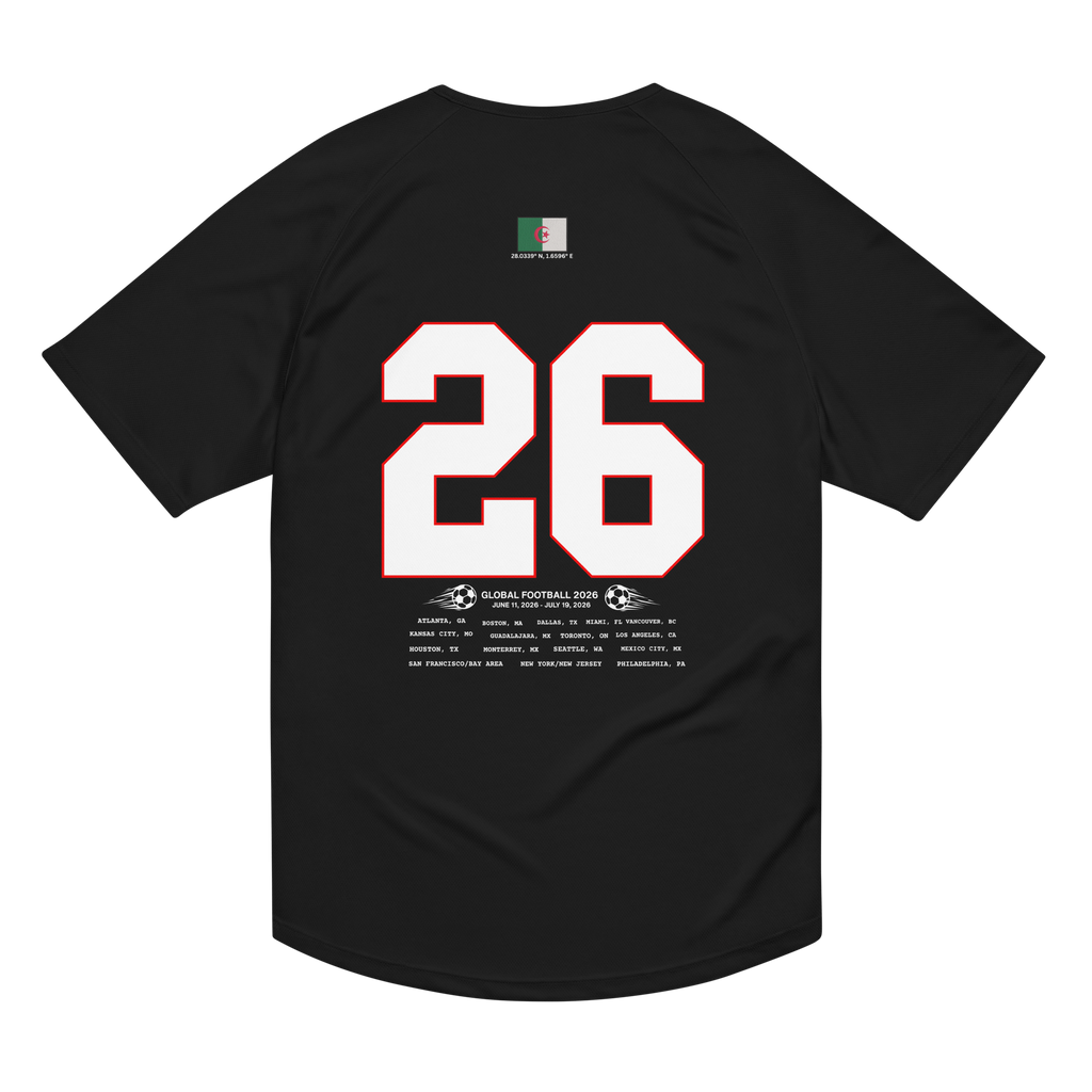 Algeria 2026 Streetwear Soccer Jersey