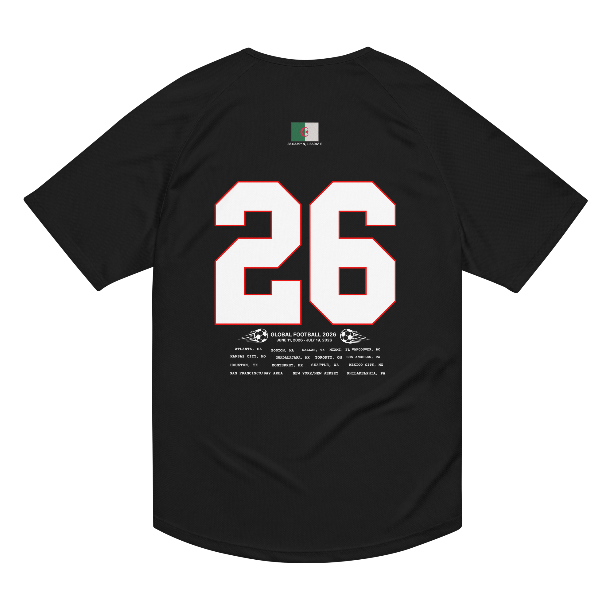 Algeria 2026 Streetwear Soccer Jersey