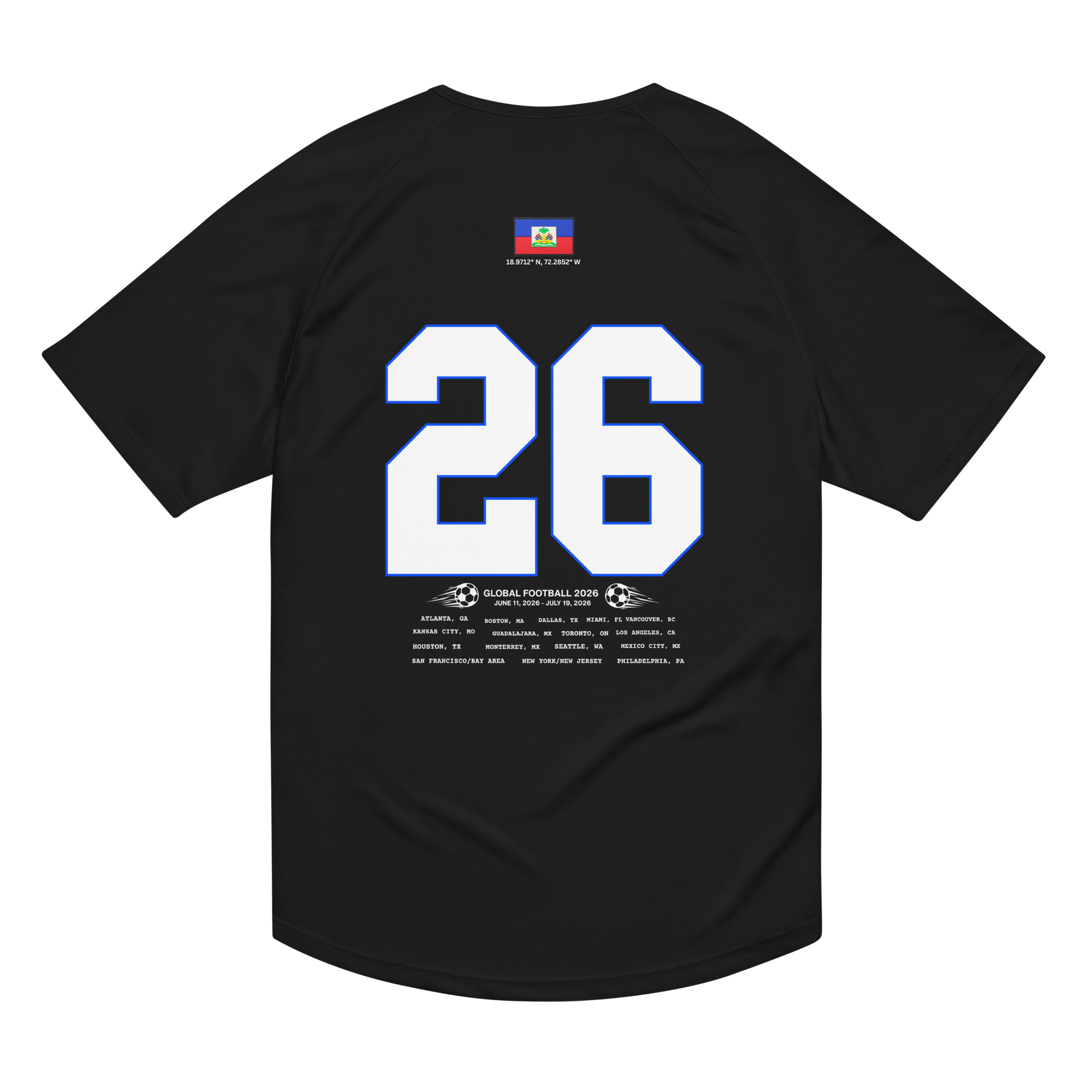 Haiti 2026 Streetwear Soccer Jersey