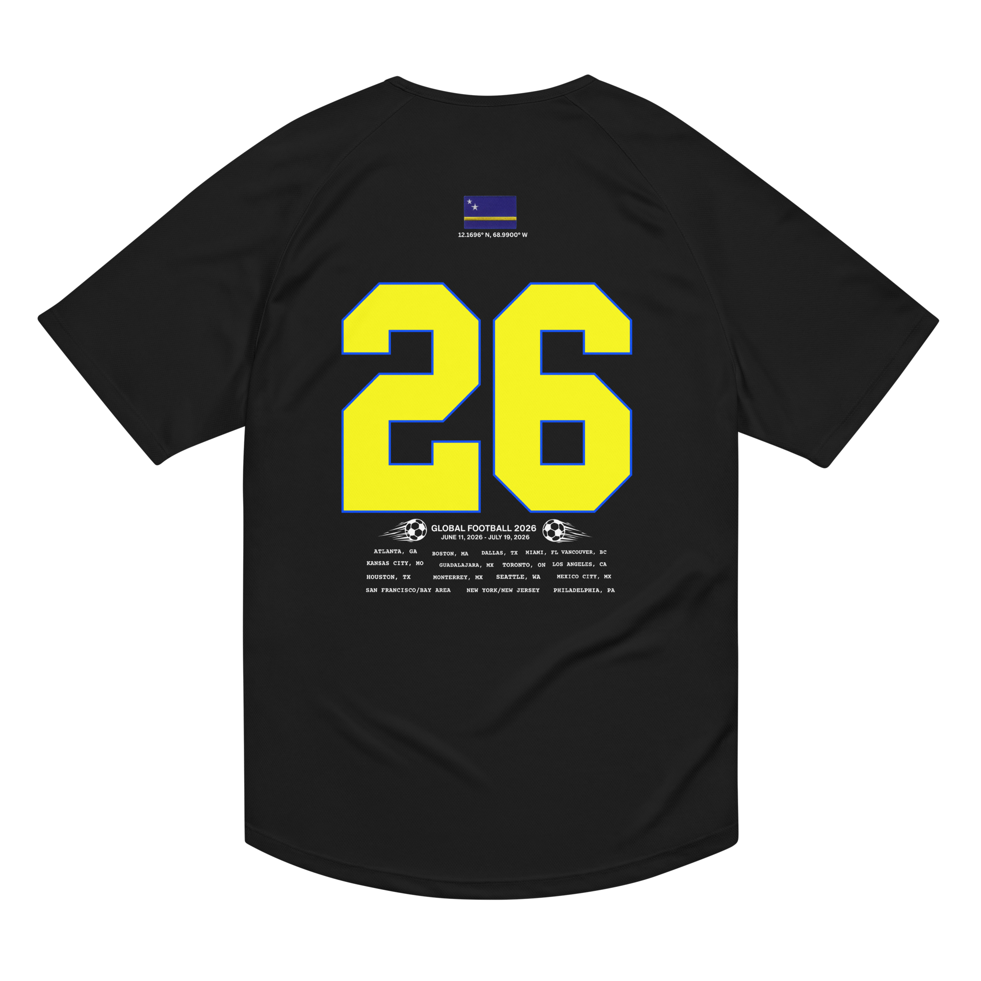 CURACAO 2026 Streetwear Soccer Jersey