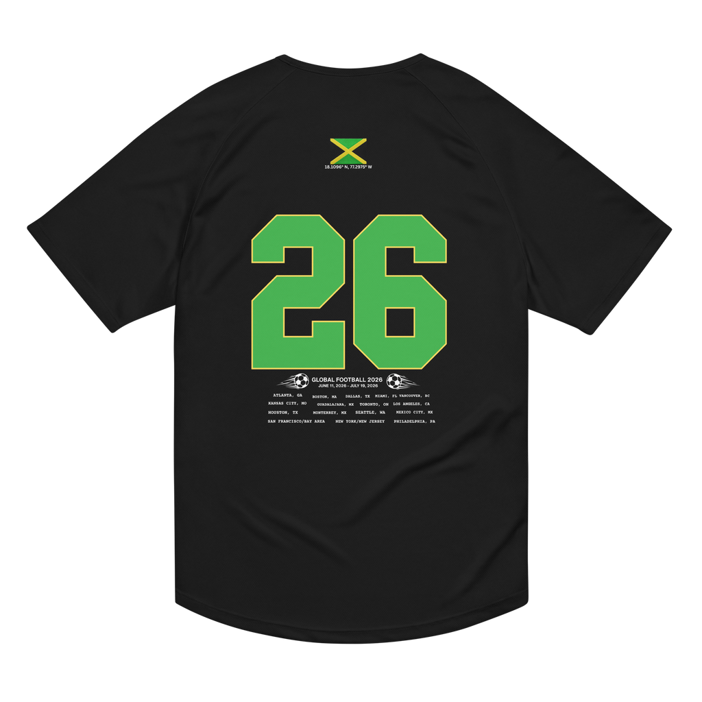 Jamaica 2026 Streetwear Soccer Jersey