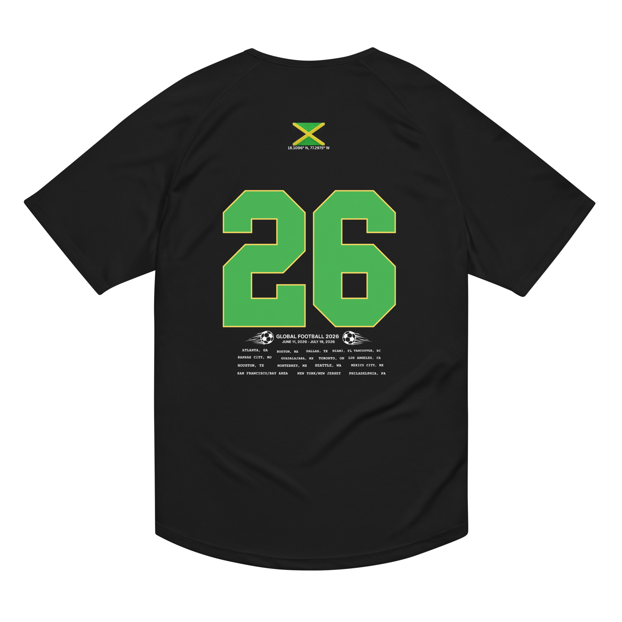 Jamaica 2026 Streetwear Soccer Jersey