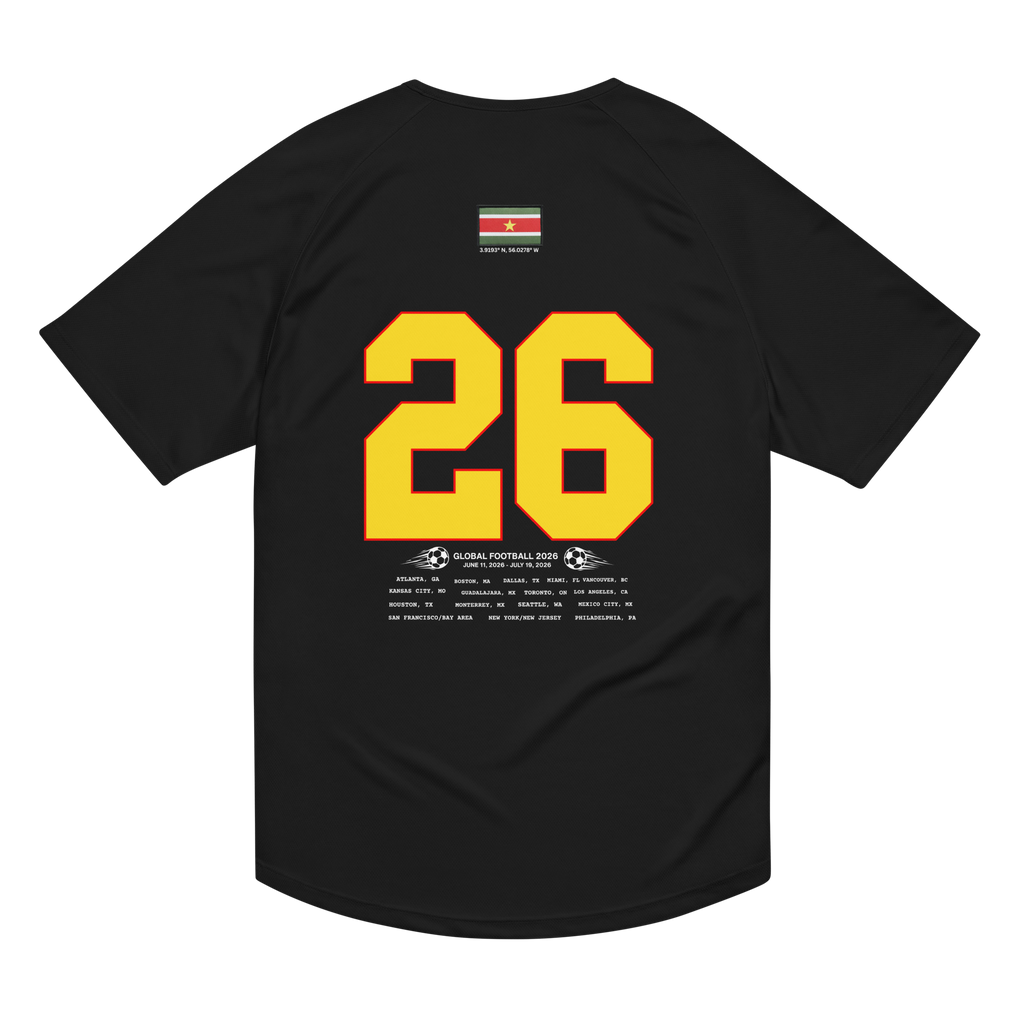 SURINAME 2026 Streetwear Soccer Jersey