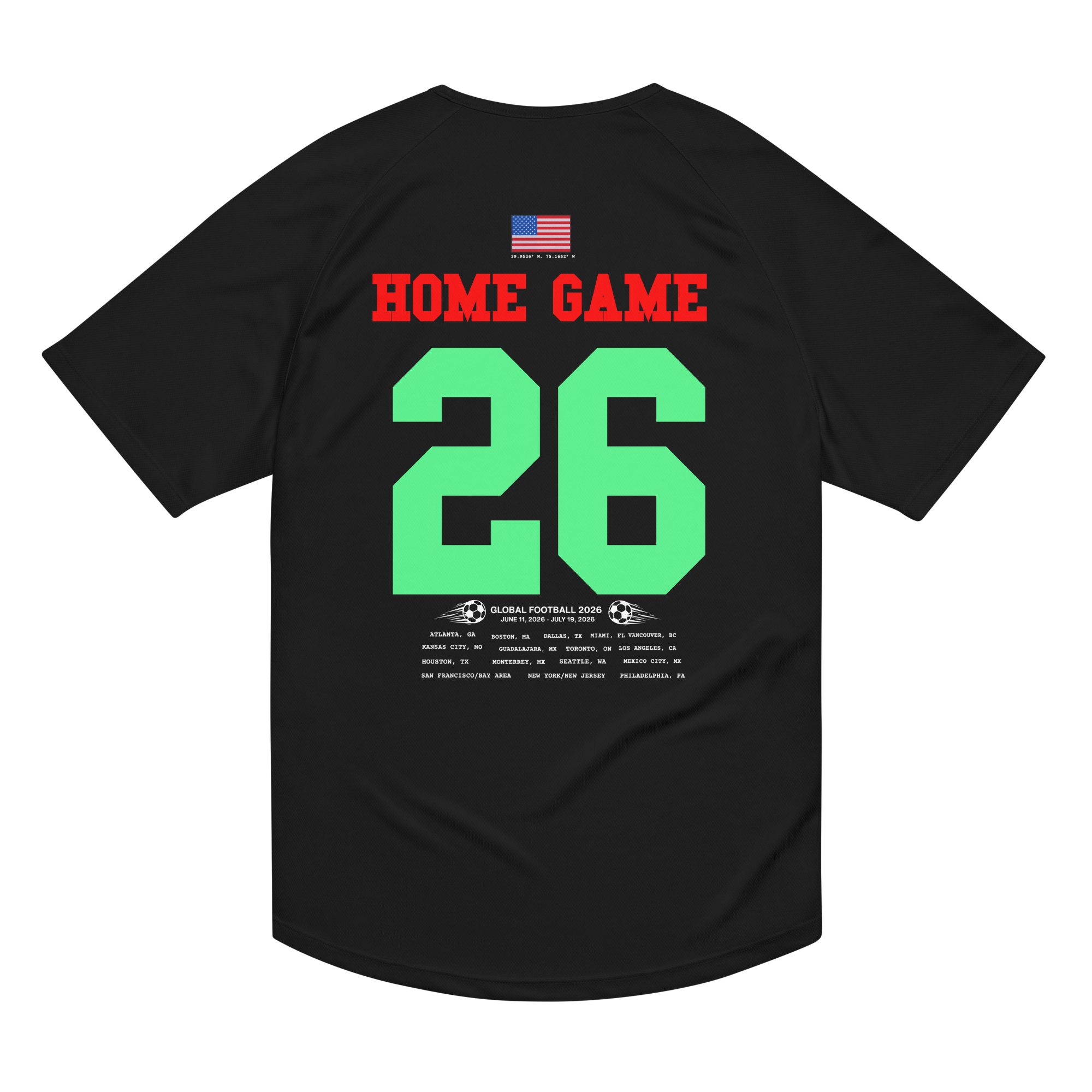 SEATTLE Host City 2026 Streetwear Soccer Jersey