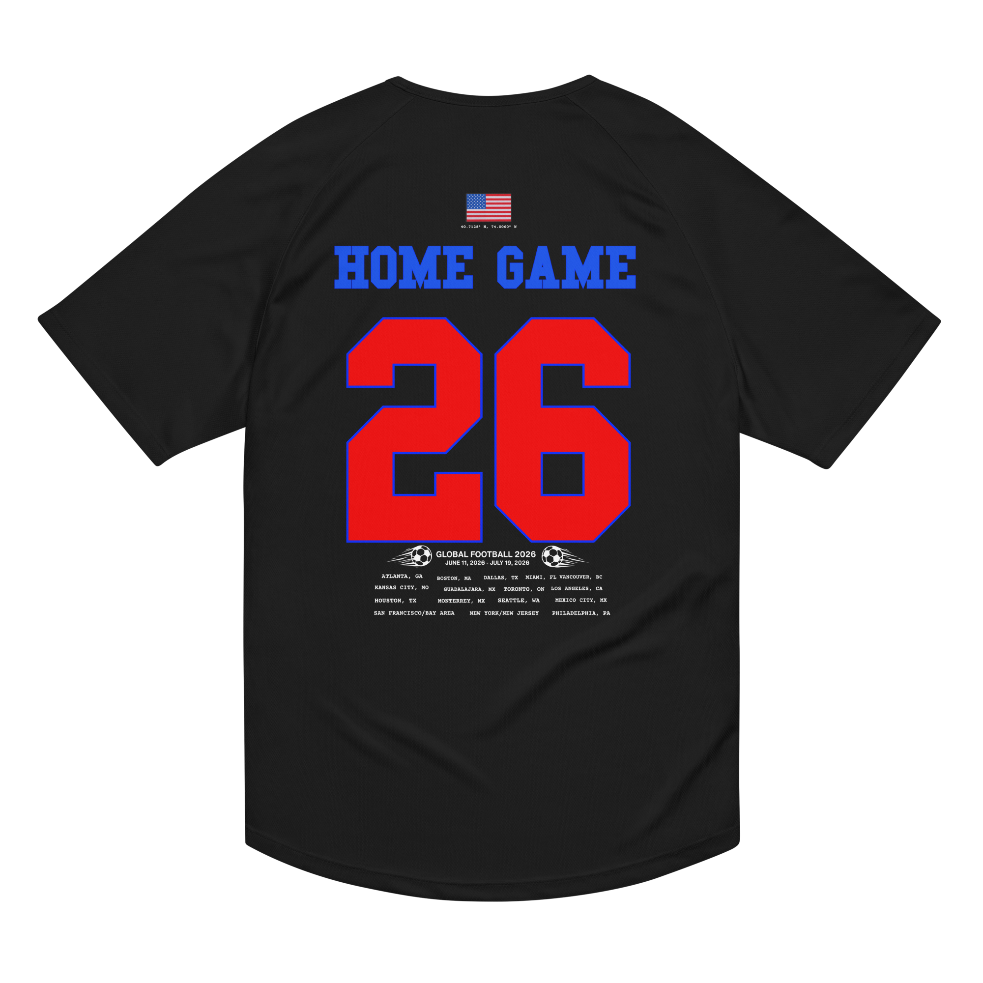 NEW YORK Host City 2026 Streetwear Soccer Jersey
