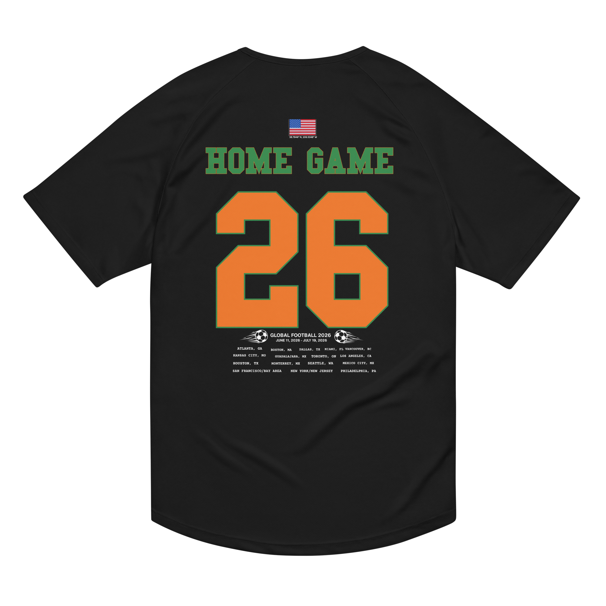 MIAMI Host City 2026 Streetwear Soccer Jersey