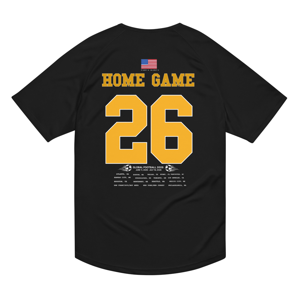 BAY AREA Host City 2026 Streetwear Soccer Jersey