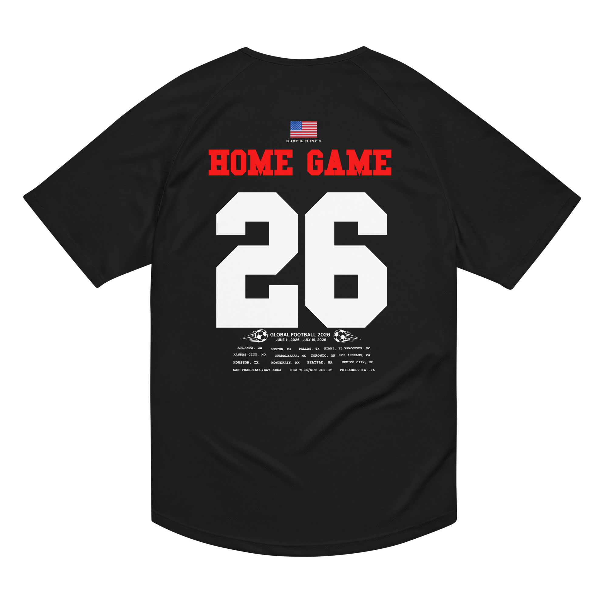 Kansas City World Cup 2026 Streetwear Soccer Jersey